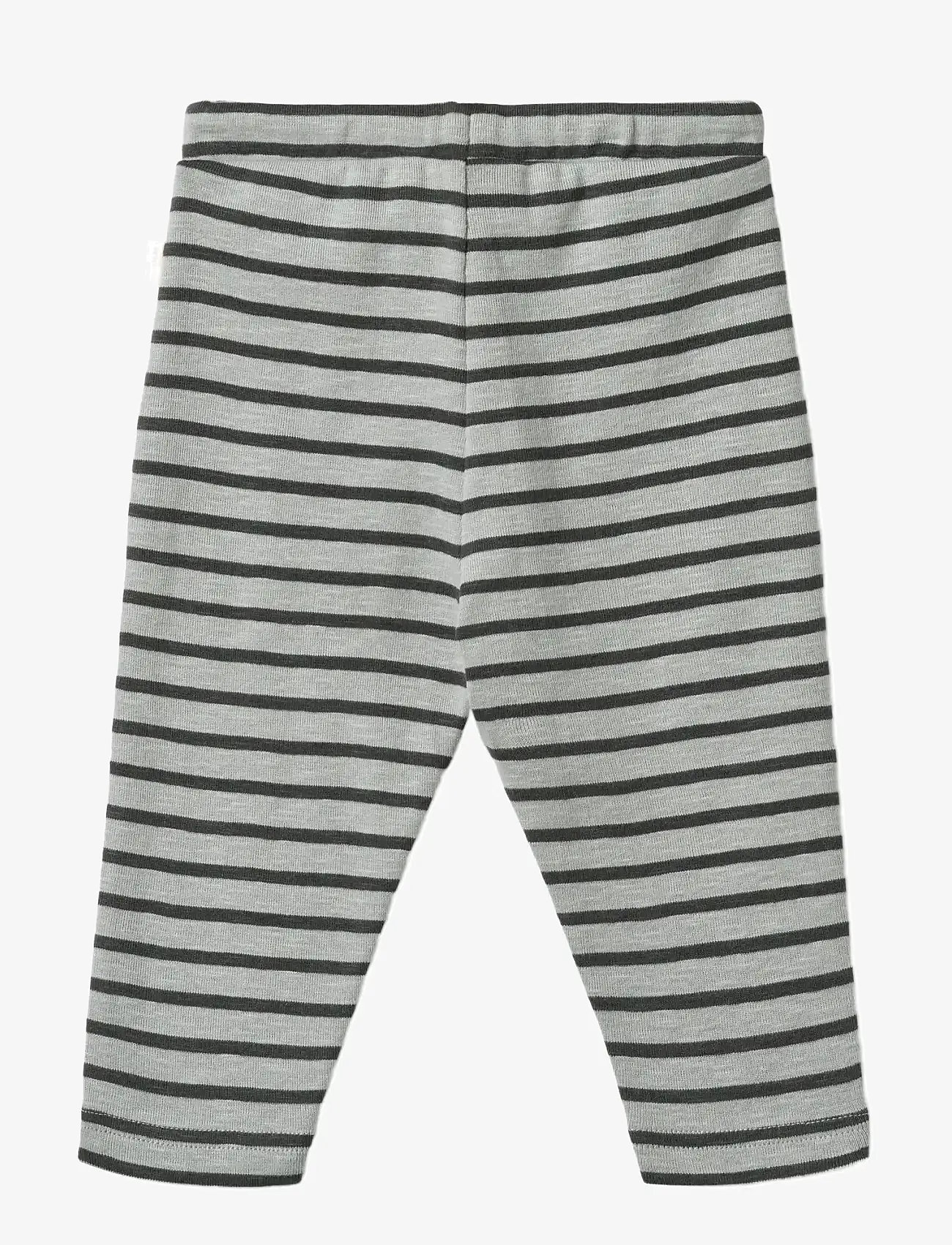 Wheat - Jersey Pants Manfred - herbstliche kleidung - soft blue stripe - 1