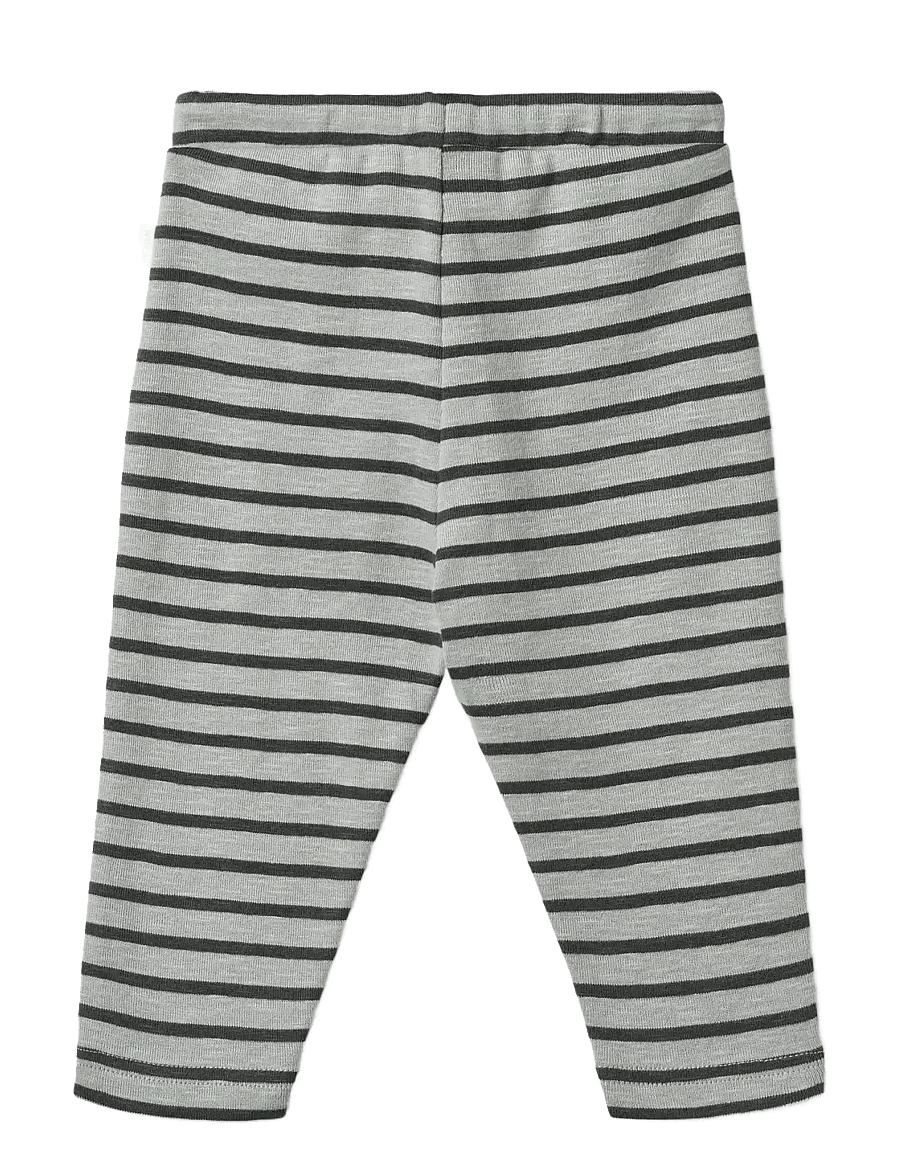Wheat - Jersey Pants Manfred - beebipüksid - soft blue stripe - 1