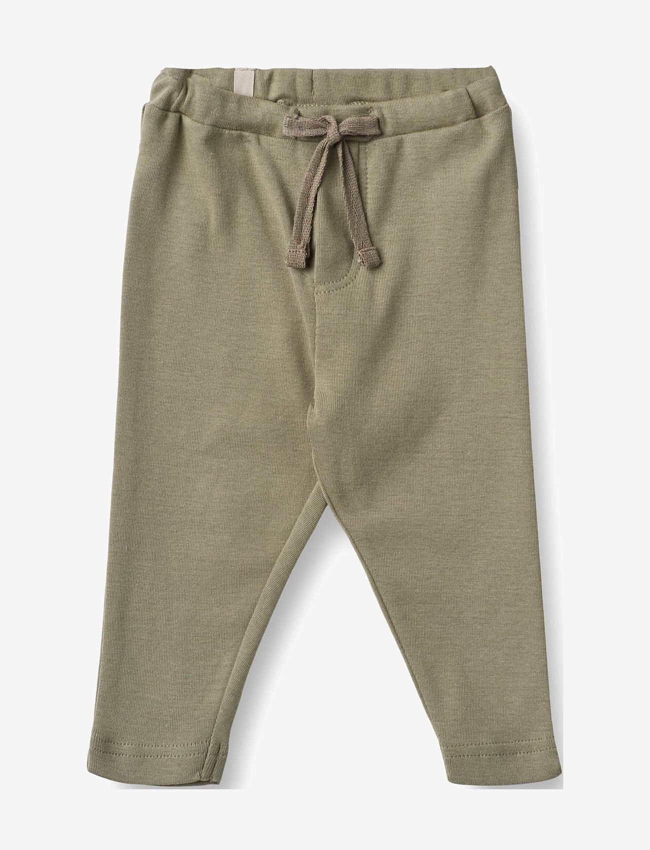 Wheat - Soft Pants Manfred - sage - 0