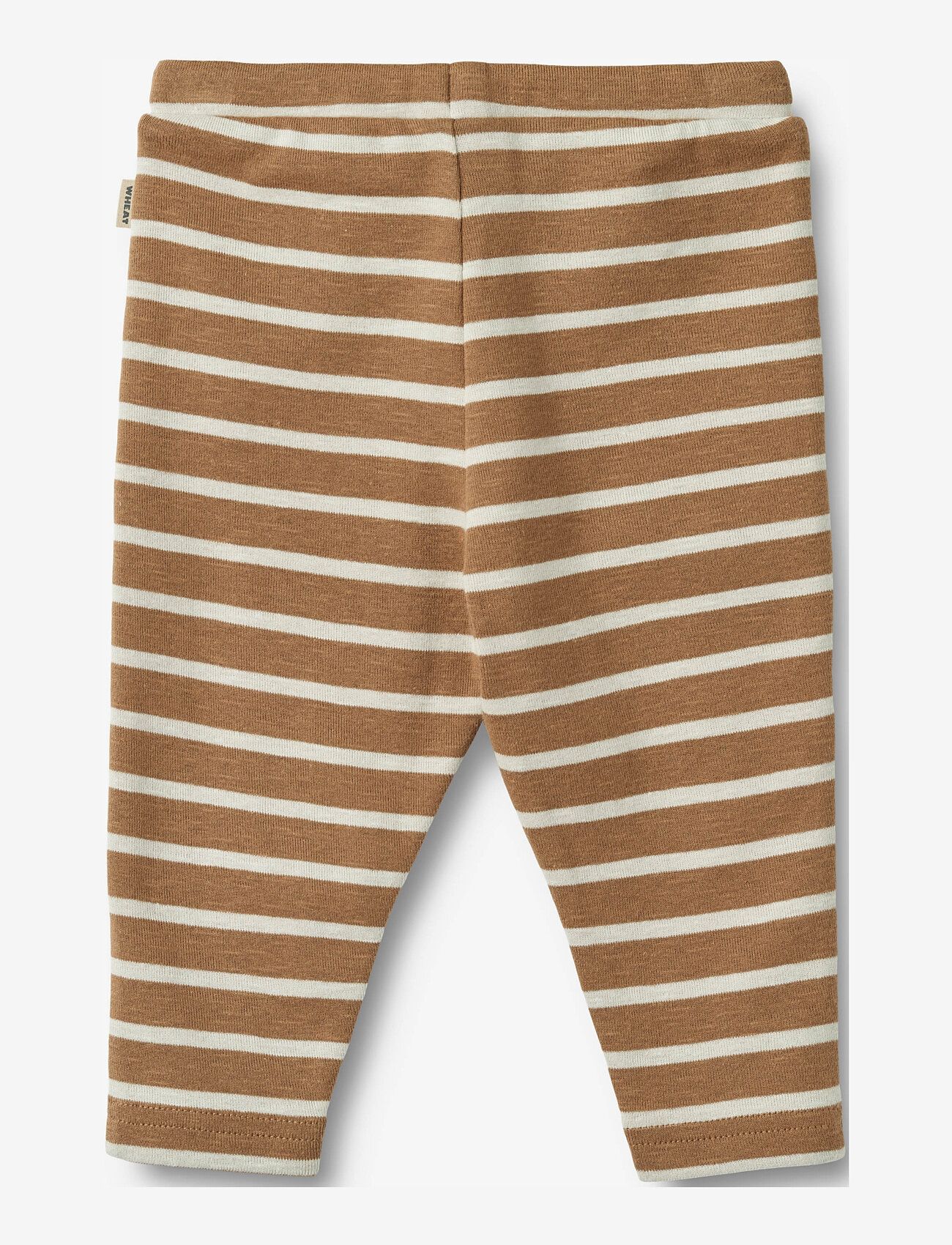 Wheat - Jersey Pants Manfred - autumn clothing - caramel stripe - 1
