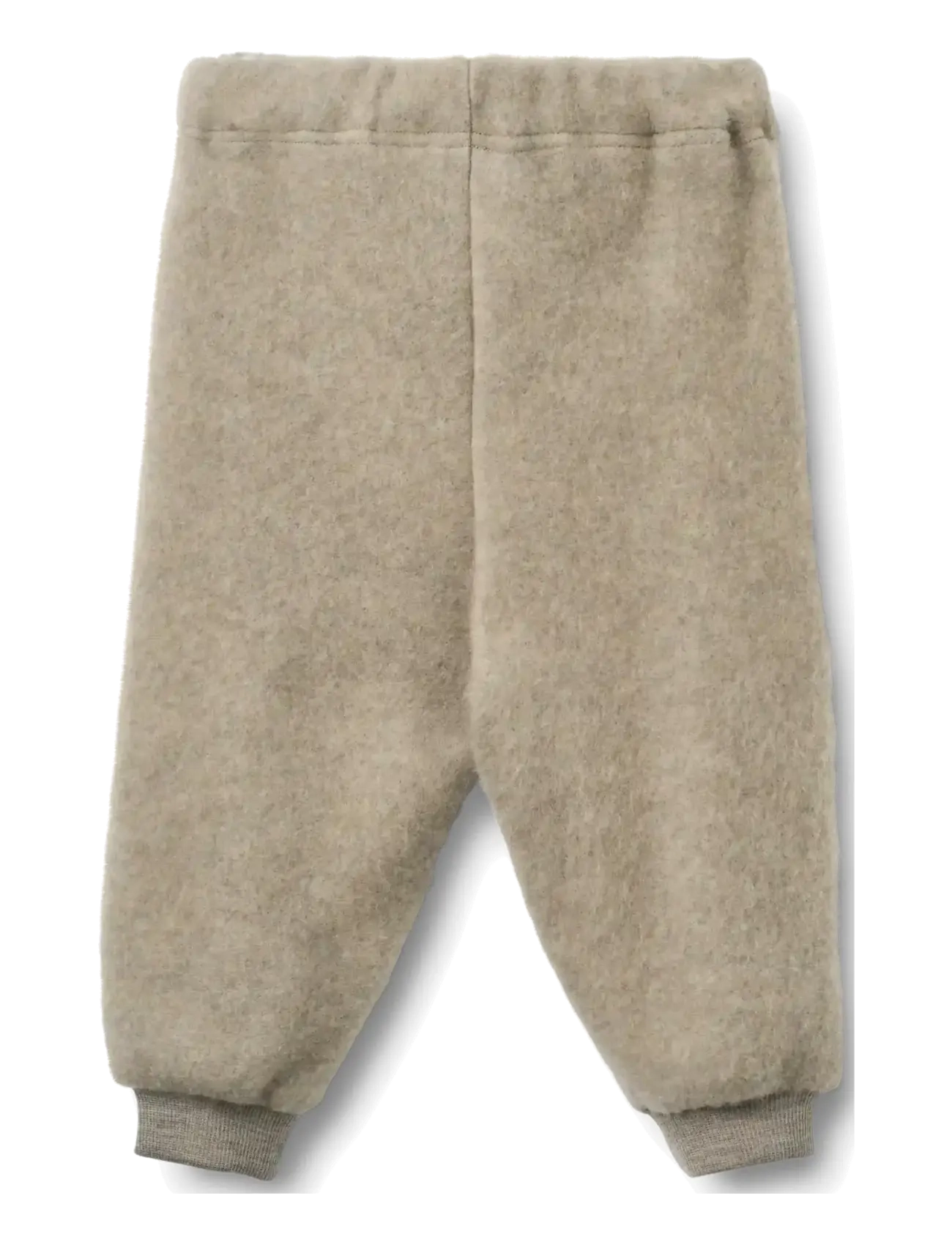 Wheat - Wool Fleece Trousers Kinnie - fleecebyxor - khaki melange - 1