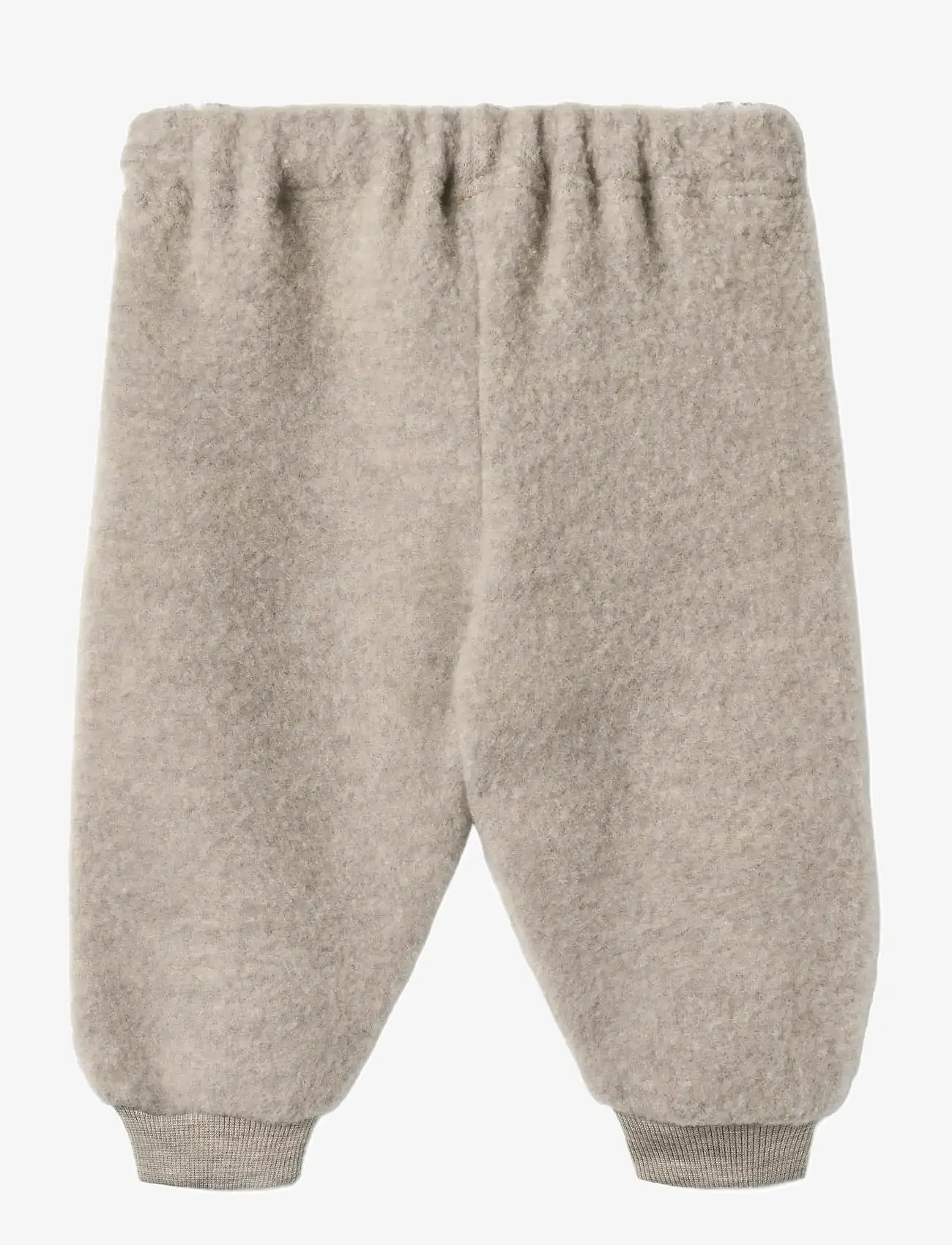 Wheat - Wool Fleece Trousers Kinnie - fleecebyxor - khaki melange - 1