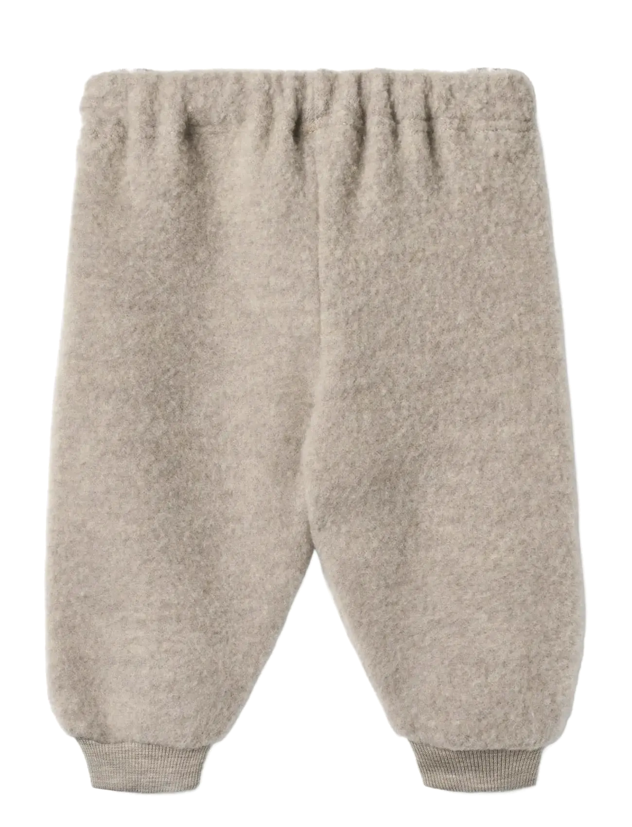 Wheat - Wool Fleece Trousers Kinnie - fleece broeken - khaki melange - 1