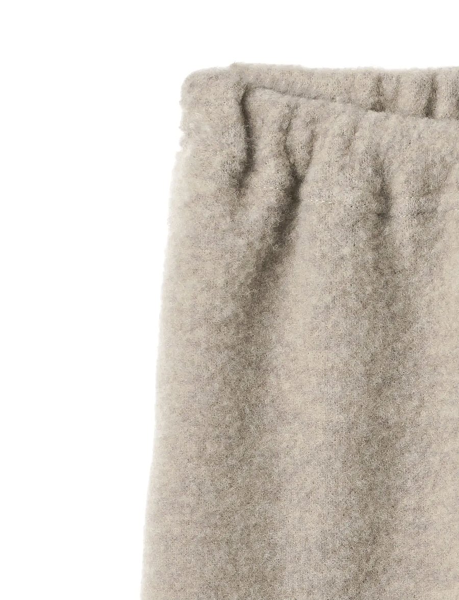 Wheat - Wool Fleece Trousers Kinnie - fleece broeken - khaki melange - 2