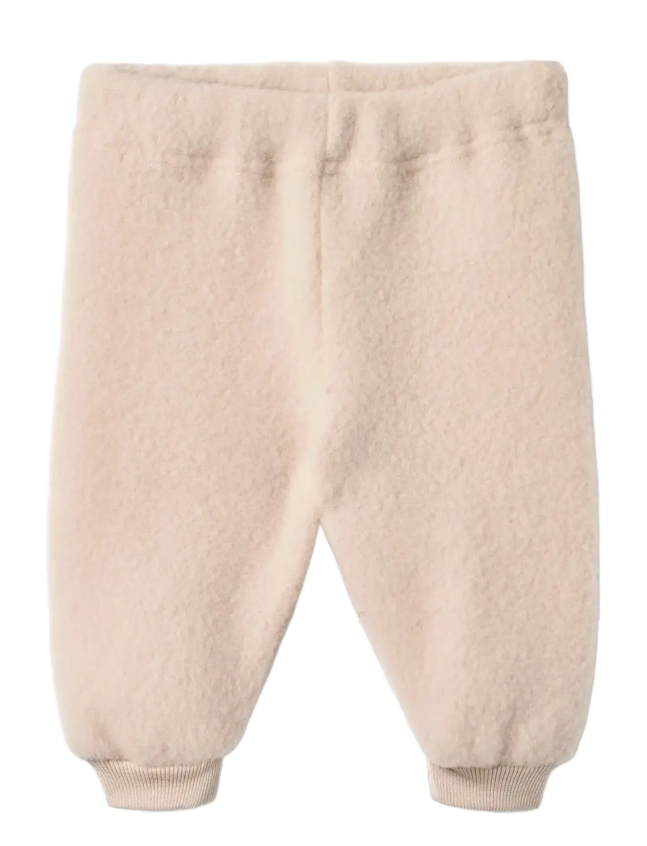 Wheat Wool Fleece Trousers Kinnie, 92, Pink, Overtøj I Fleece > Bukser I Fleece, Børn