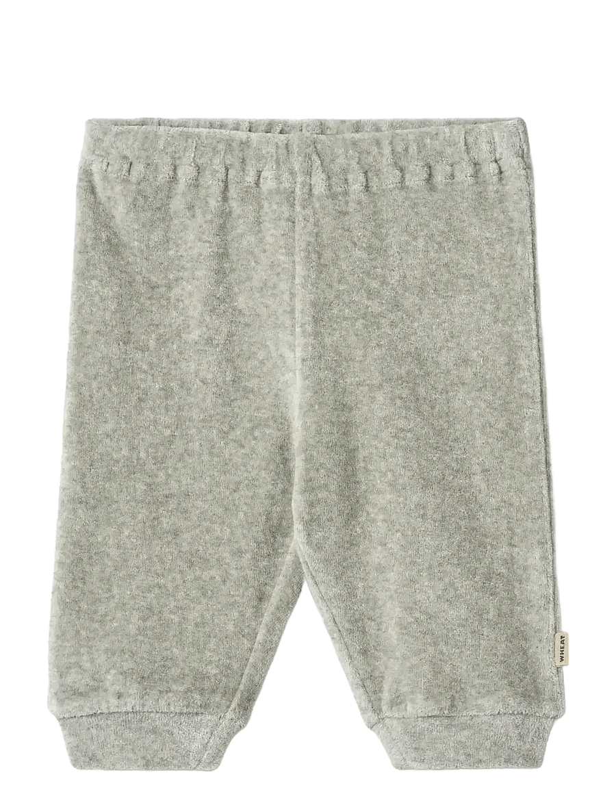Wheat - Soft Pants Shiloh - melange grey - 0