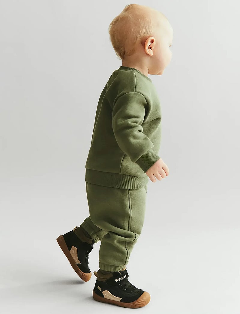 Wheat - Sweatpants Cruz - dressipüksid - dusty green - 0