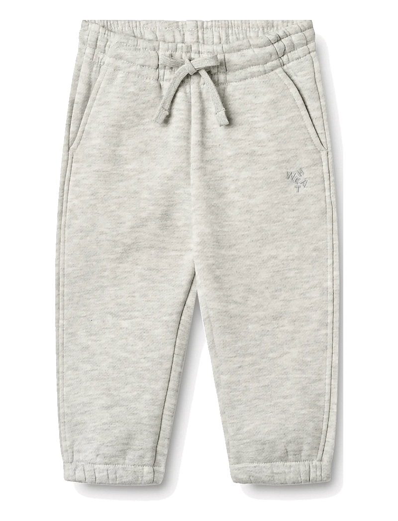 Wheat - Sweatpants Cruz - jogginghosen - light melange grey - 0