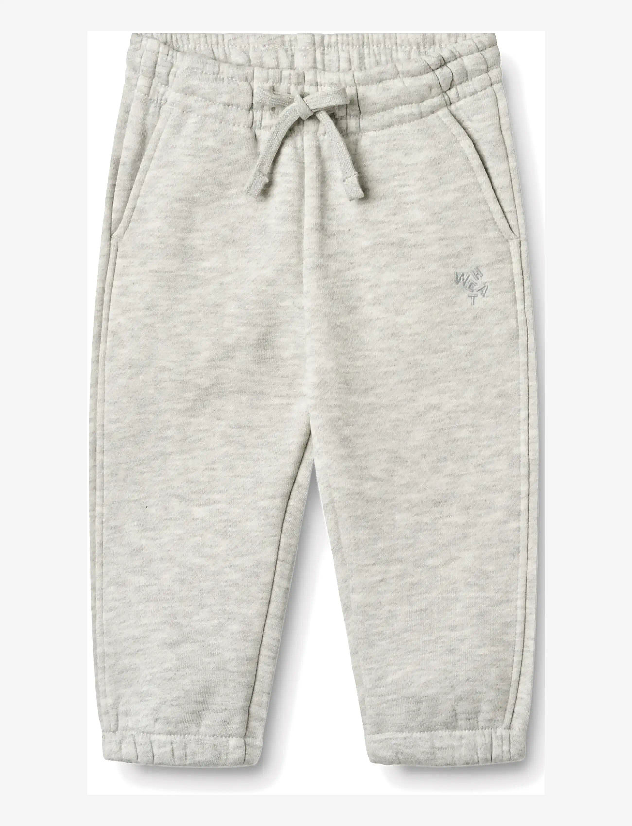 Wheat - Sweatpants Cruz - autumn clothing - light melange grey - 1