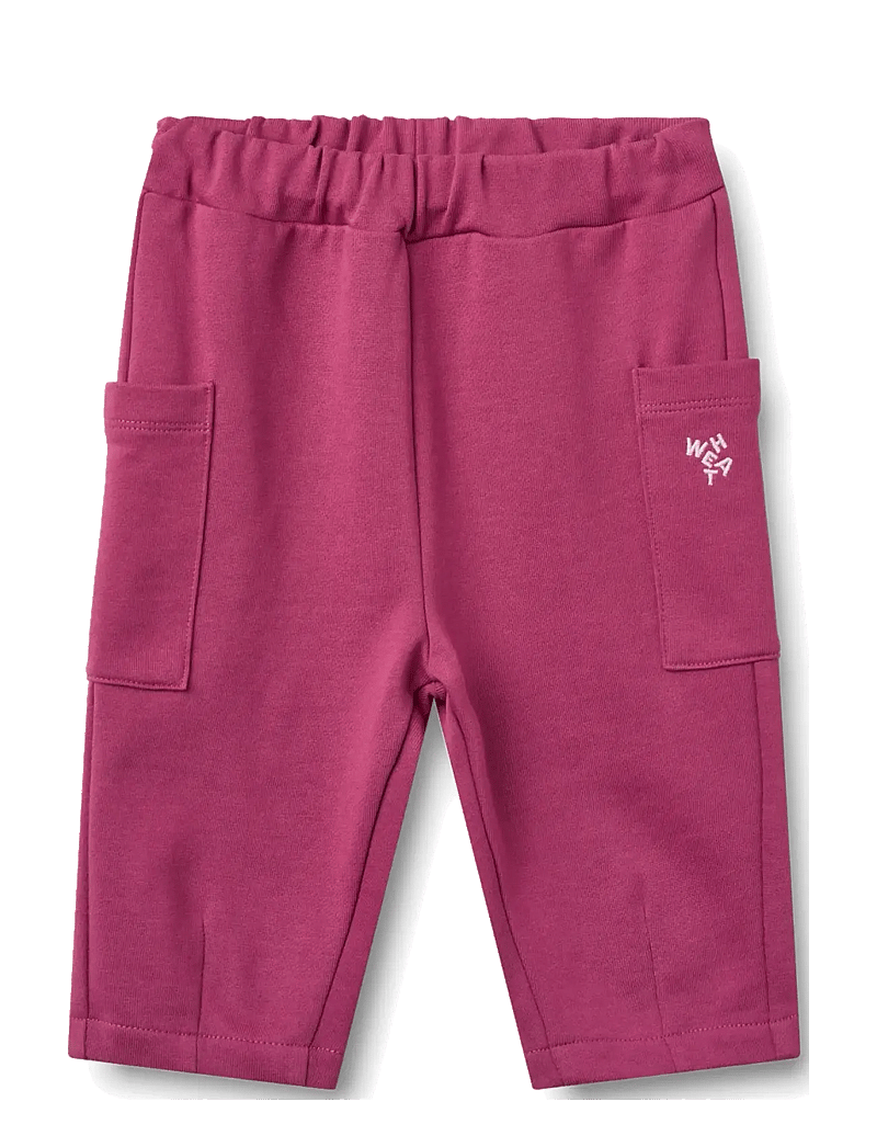 Wheat - Sweatpants Otto - mjukisbyxor - magenta - 0