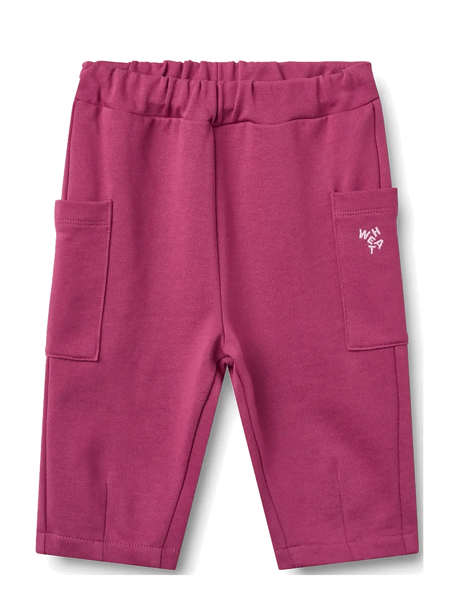 Wheat - Sweatpants Otto - dressipüksid - magenta - 0