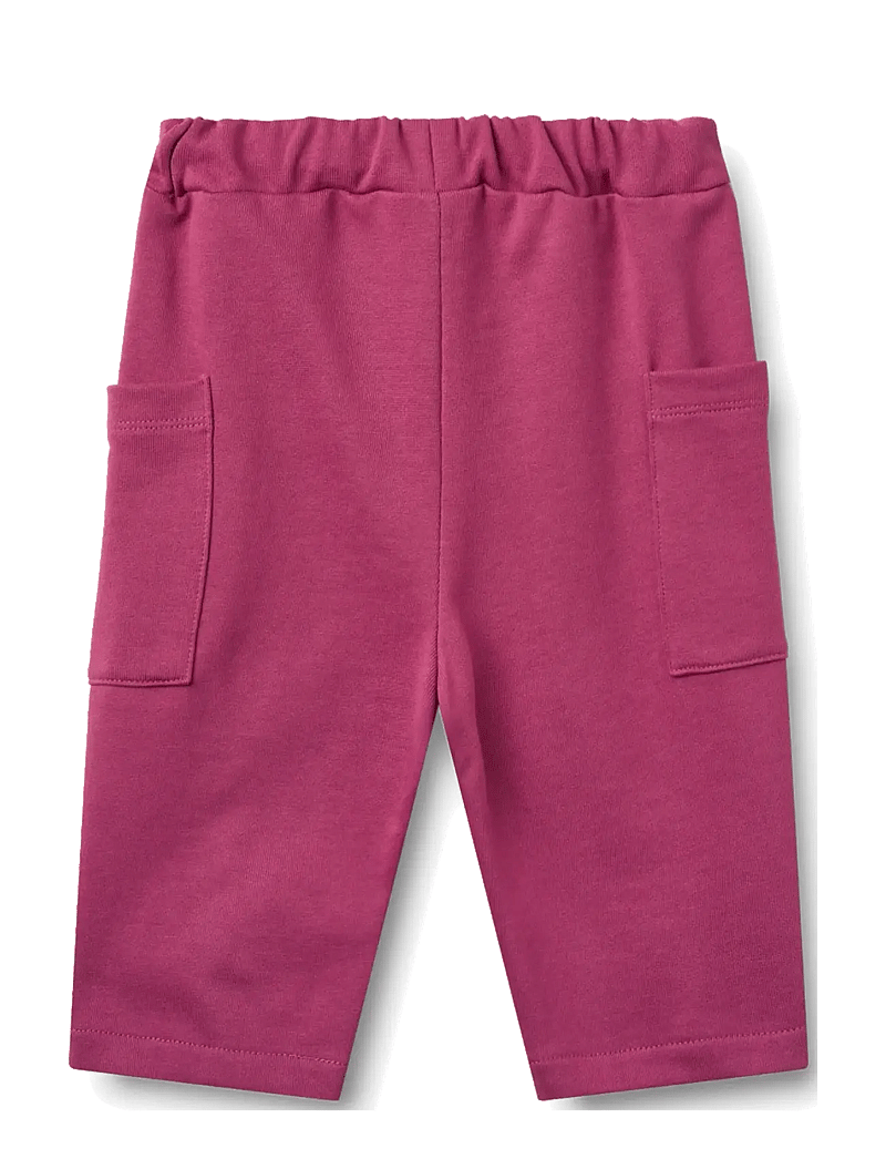Wheat - Sweatpants Otto - mjukisbyxor - magenta - 1
