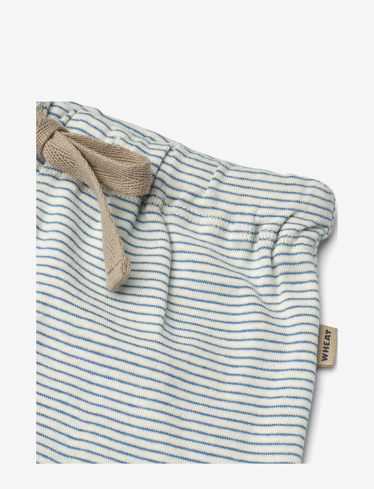 Wheat - Jersey Shorts Vic - blue stripe - 2