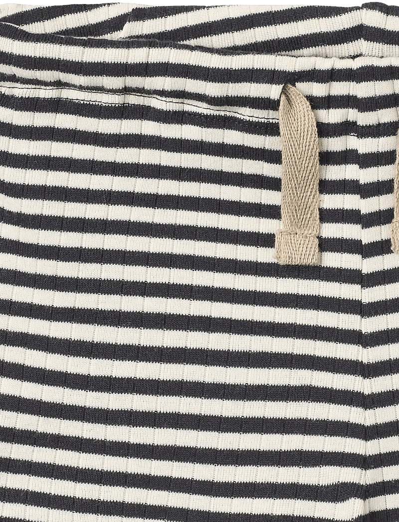 Wheat - Jersey Shorts Vic - sweat shorts - navy rib stripe - 2
