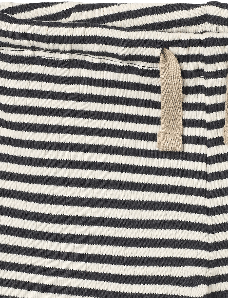 Wheat - Jersey Shorts Vic - sweatshorts - navy rib stripe - 2