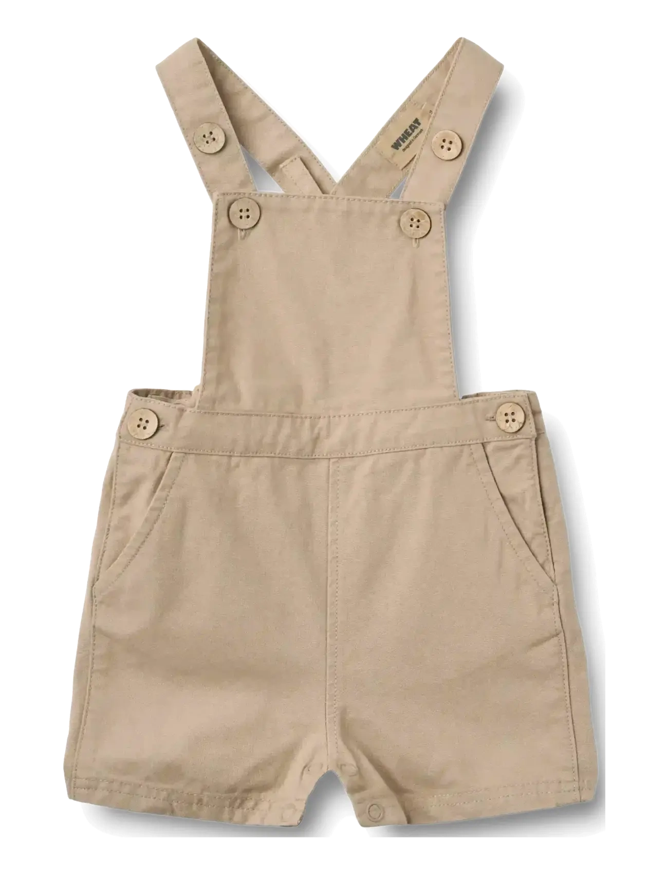 Wheat Overalls Erik, Kinder, Baby Kurzer Overall, Beige, Gr.68