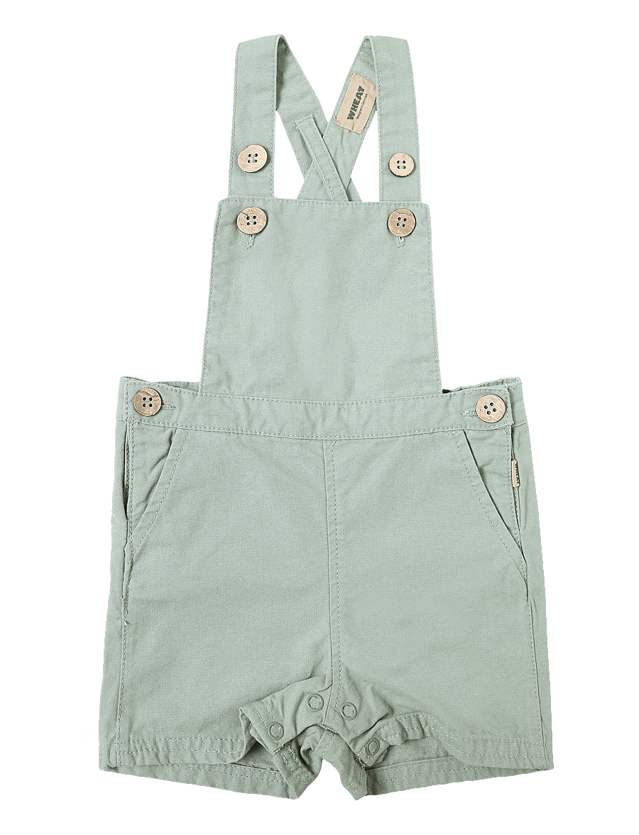 Wheat - Overalls Erik - hängselbyxor - teal water - 0