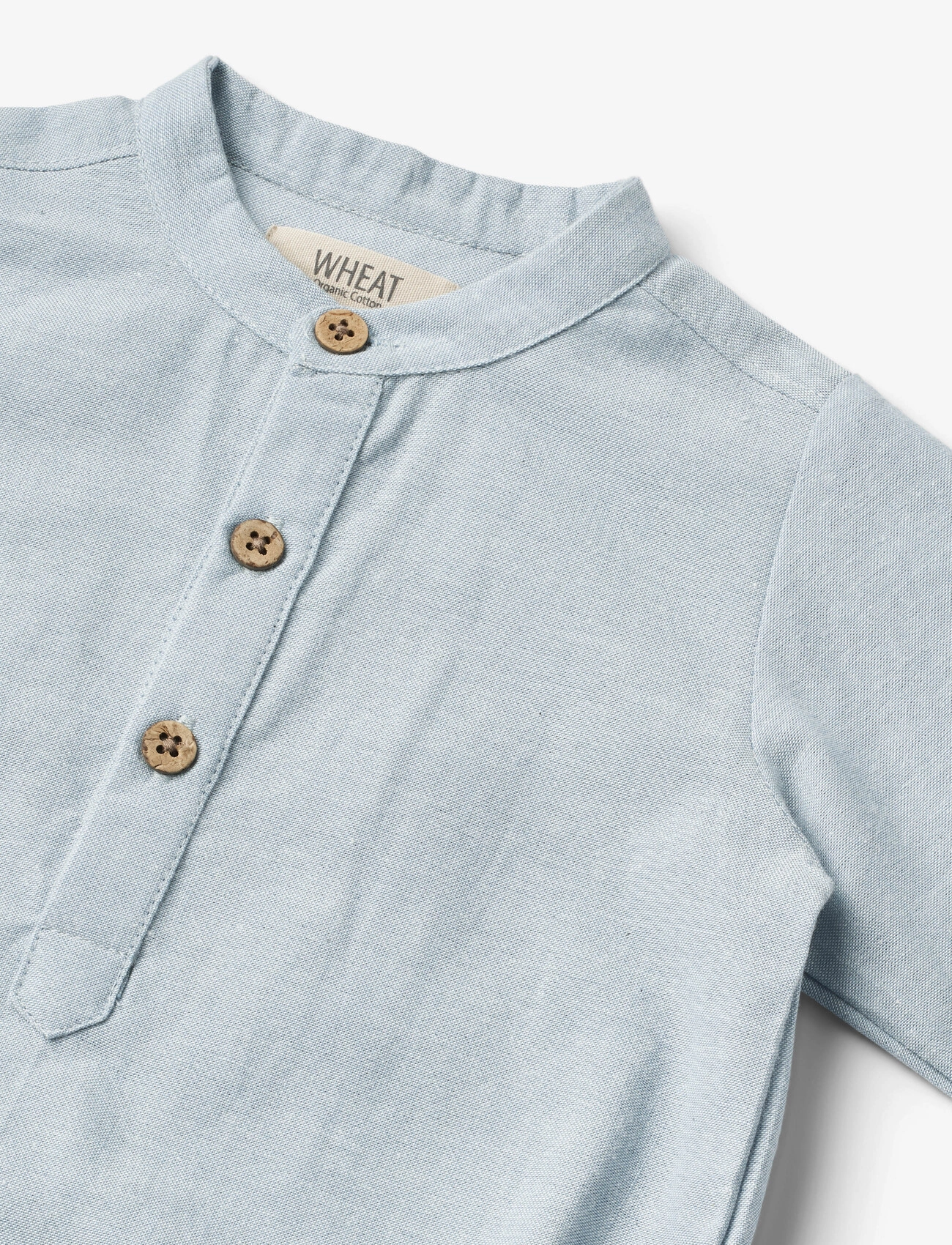 Wheat - Romper Shirt Victor - blue waves - 2
