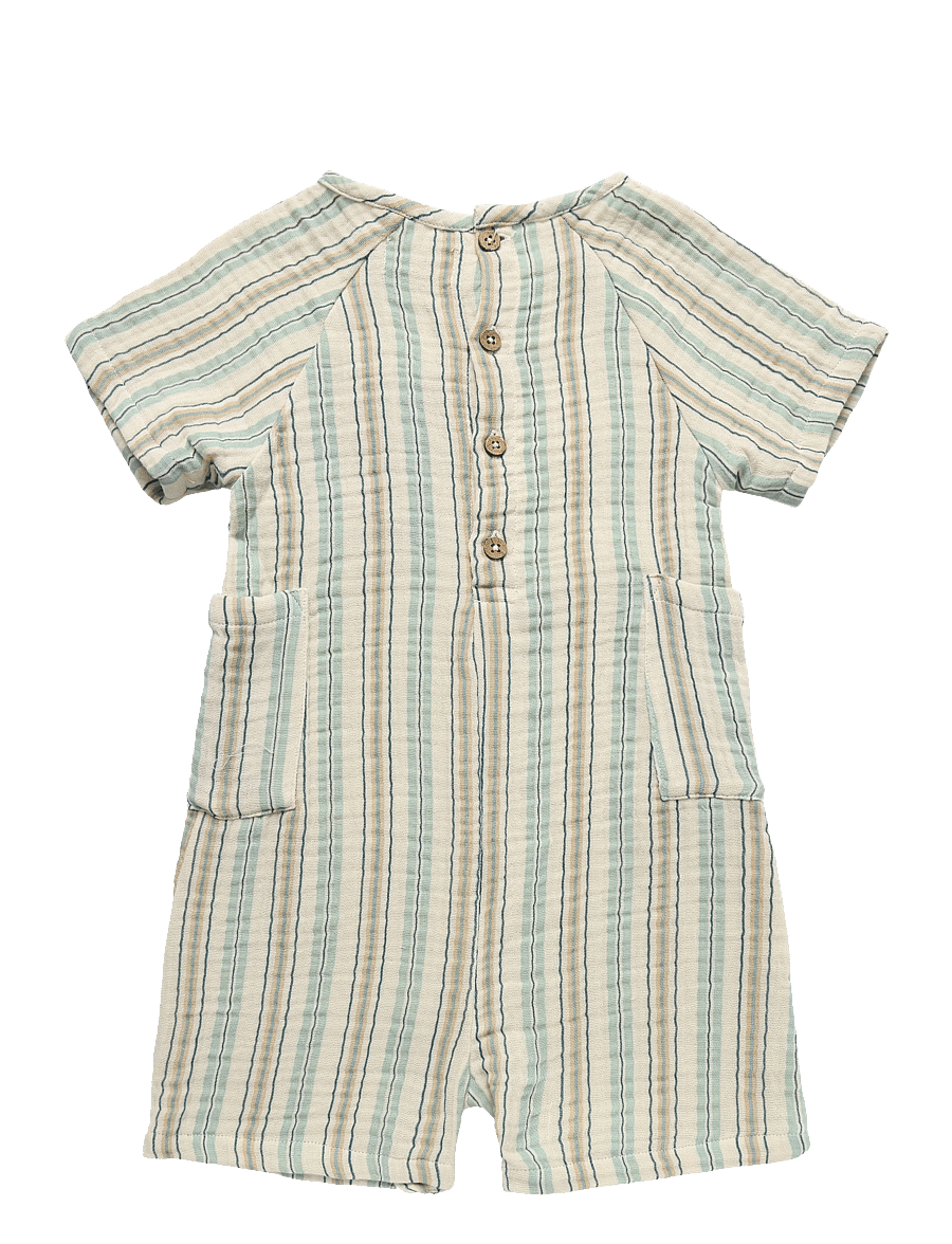 Wheat - Playsuit Edison - kortärmade bodies - summer stripe - 1