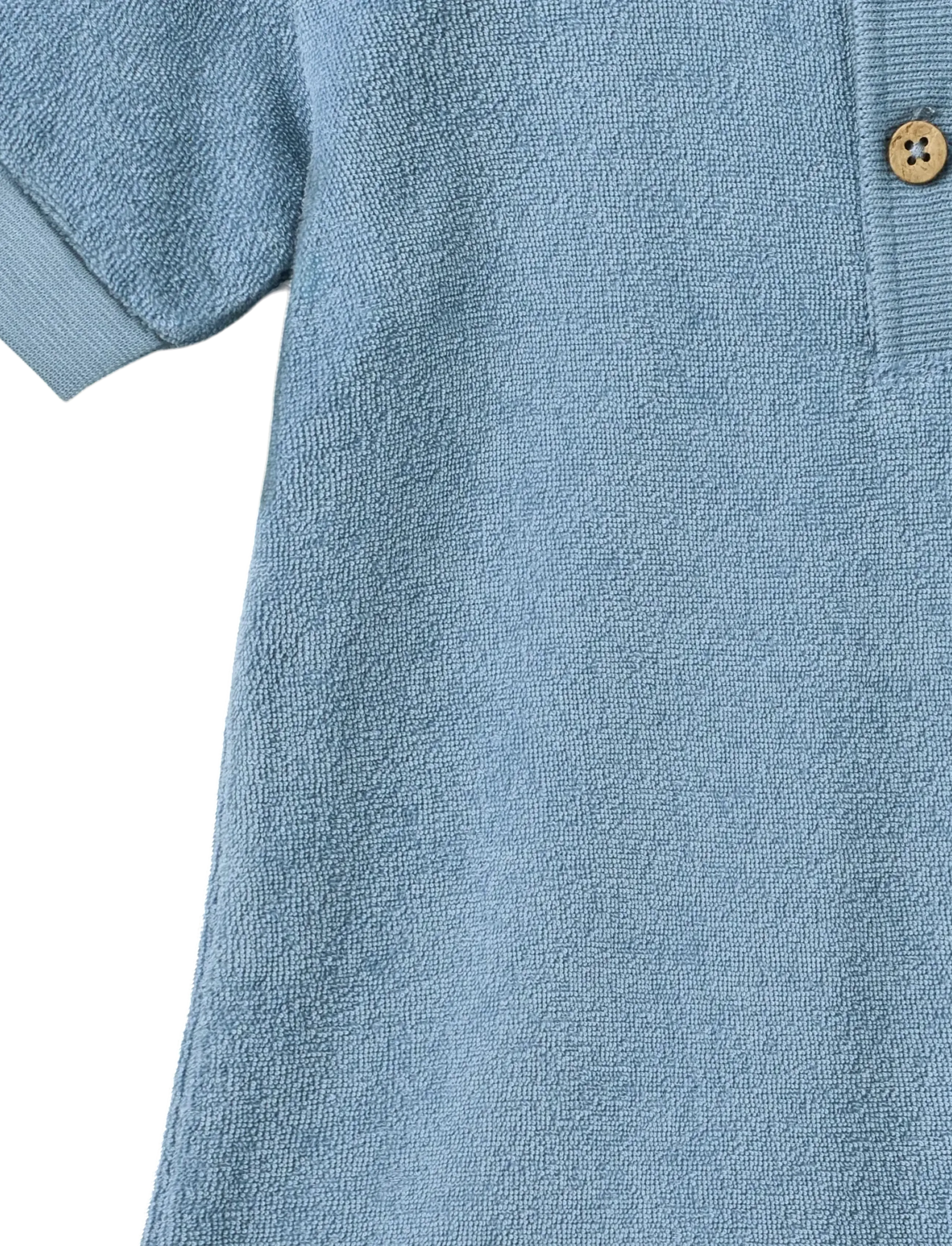 Wheat - Playsuit Sully - kortärmade bodysuits - faded denim - 3