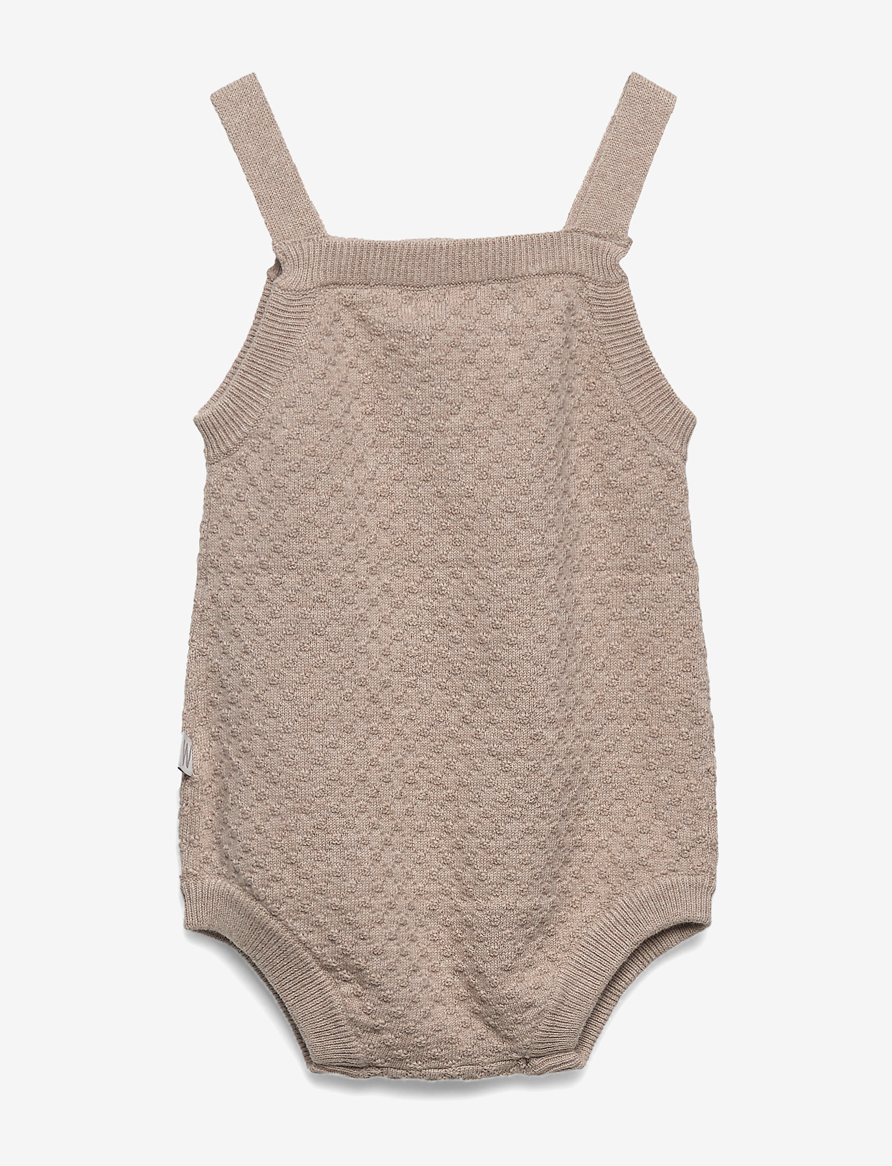 Wheat - Knit Romper Vilde - melange sand - 1