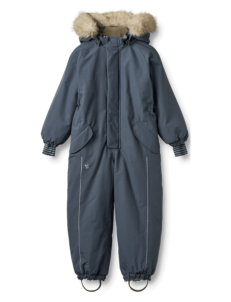 Wheat - Snowsuit Moe Tech - greyblue - 0