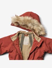 Wheat - Snowsuit Moe Tech - vinterdress - red - 4
