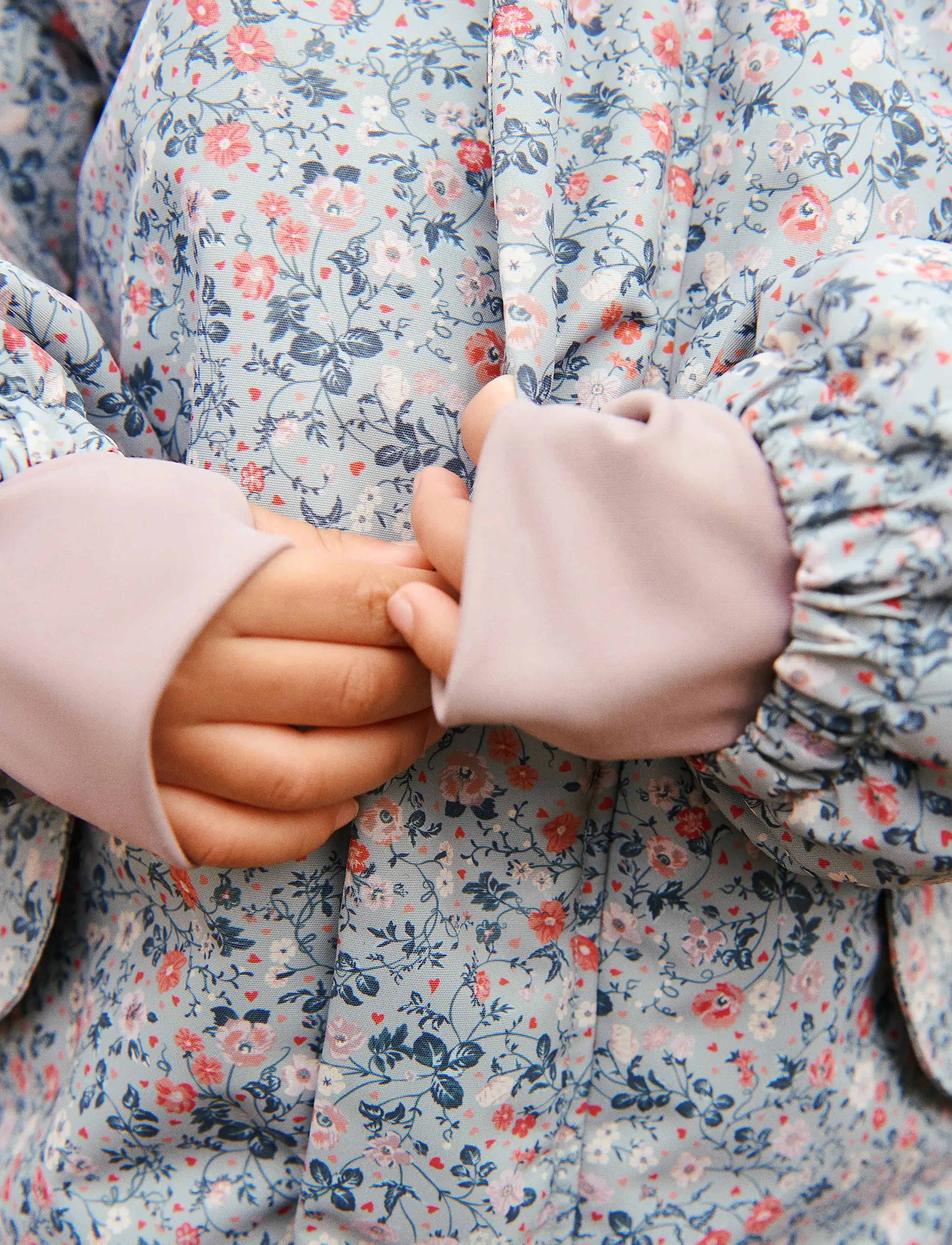 Wheat - Snowsuit Miko - soft rain flowers - 3