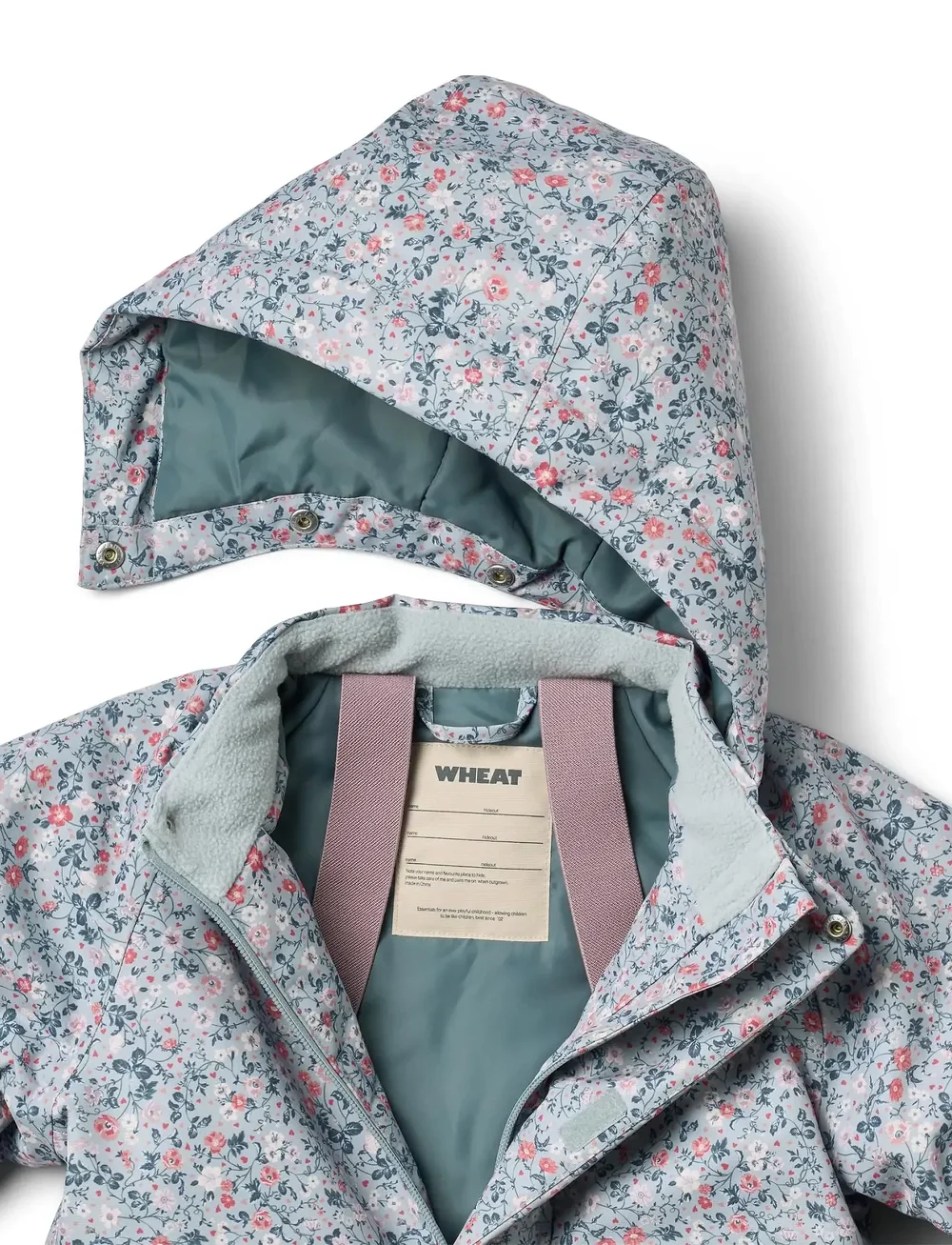 Wheat - Snowsuit Miko - shop efter alder - soft rain flowers - 4