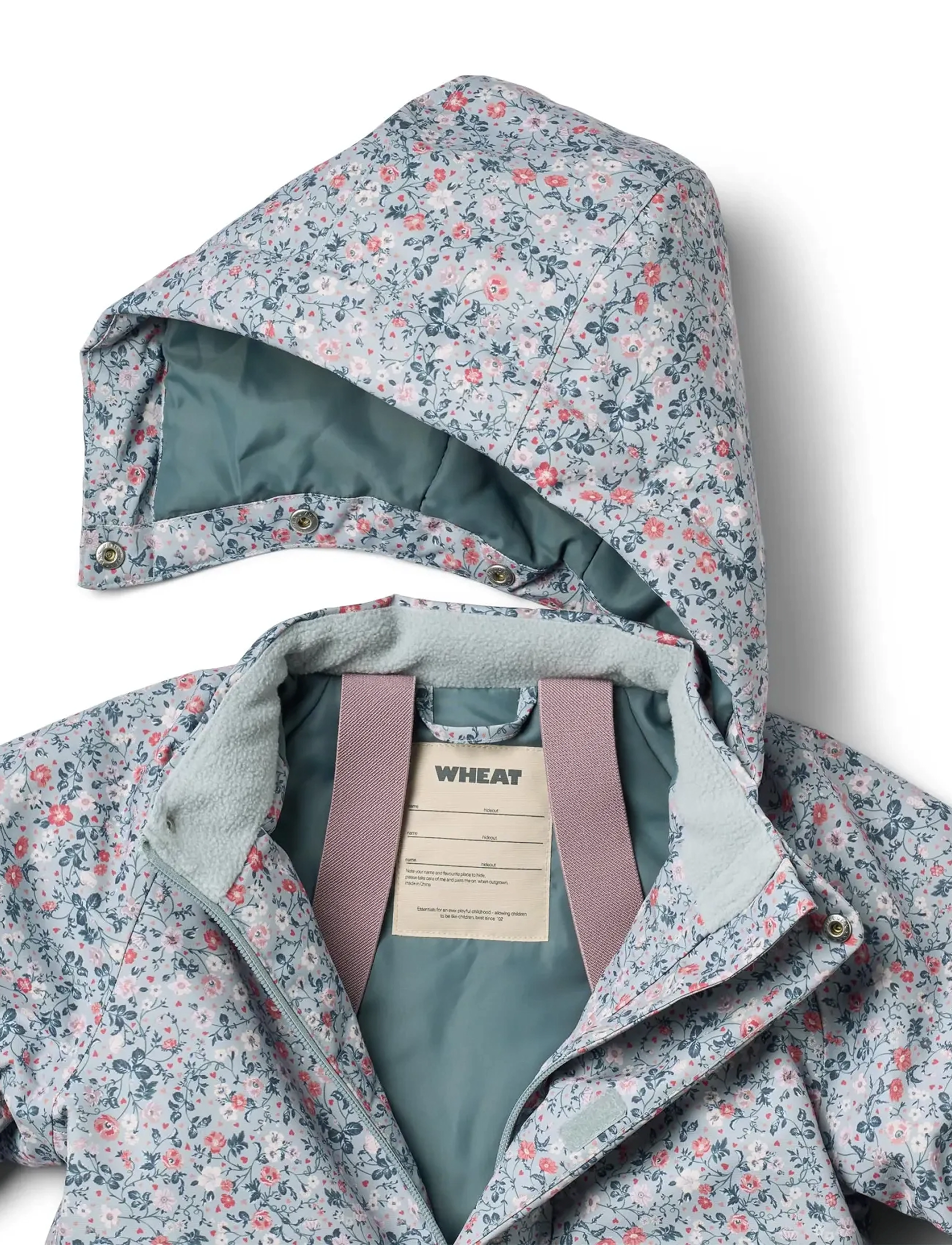 Wheat - Snowsuit Miko - soft rain flowers - 4
