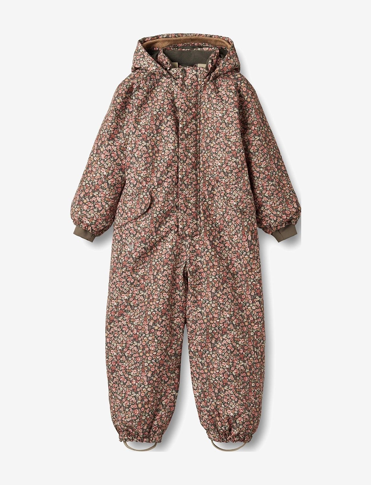 Wheat - Snowsuit Miko Tech - schneeanzug - raven wild flowers - 0