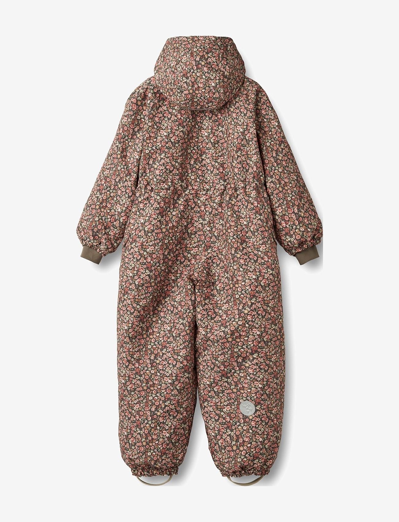 Wheat - Snowsuit Miko Tech - schneeanzug - raven wild flowers - 1