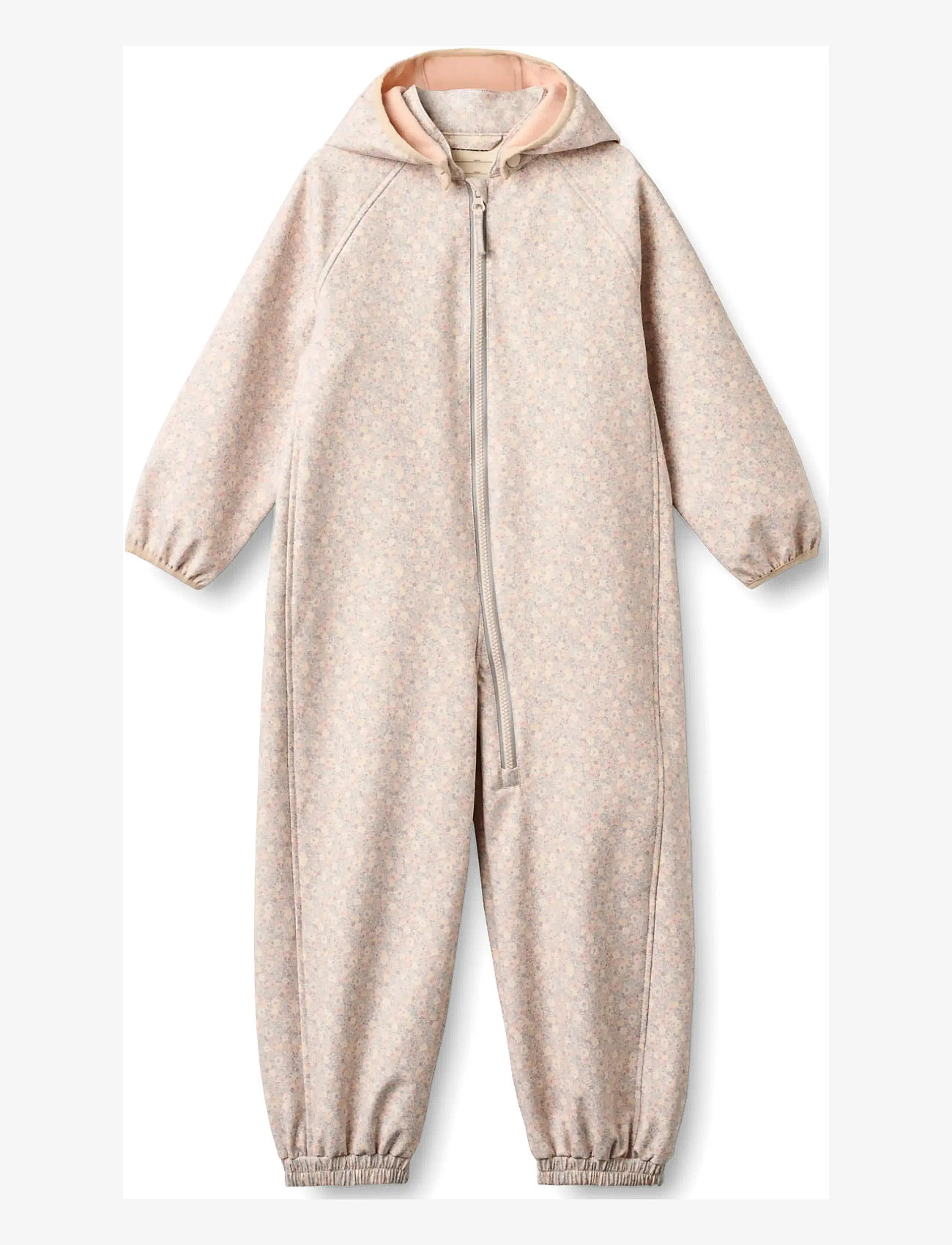 Wheat - Softshell Suit Limme - softshell kombed - rose shadow flowers - 0