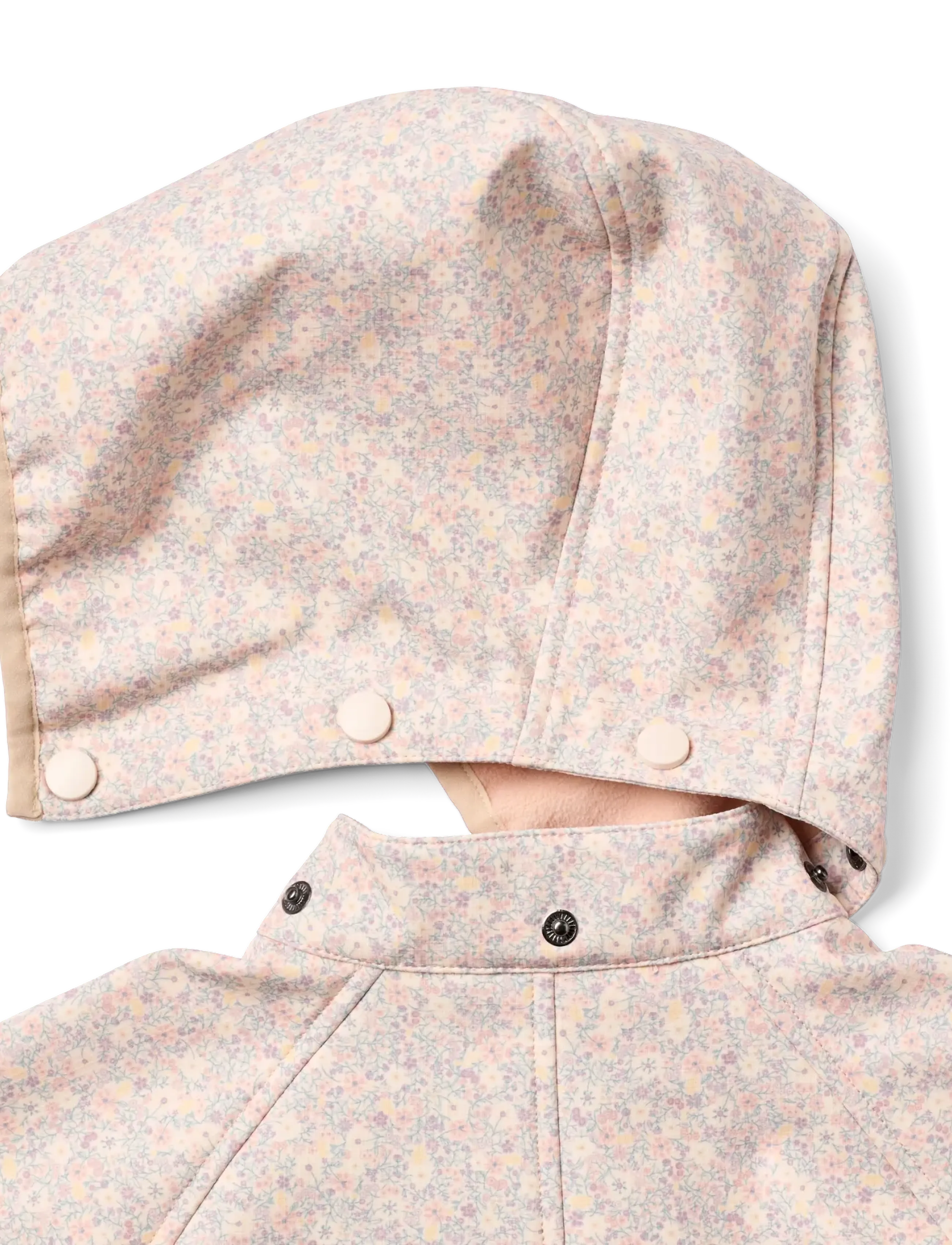 Wheat - Softshell Suit Limme - softshell dragter - rose shadow flowers - 2