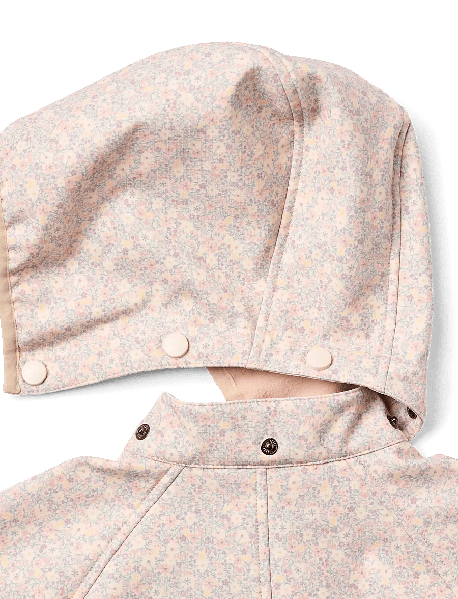 Wheat - Softshell Suit Limme - softshell kombed - rose shadow flowers - 2