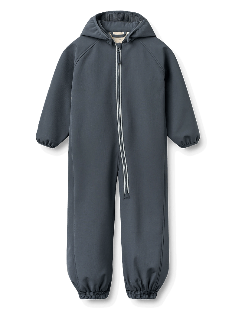 Wheat - Softshell Suit Limme - softshell kombed - greyblue - 0