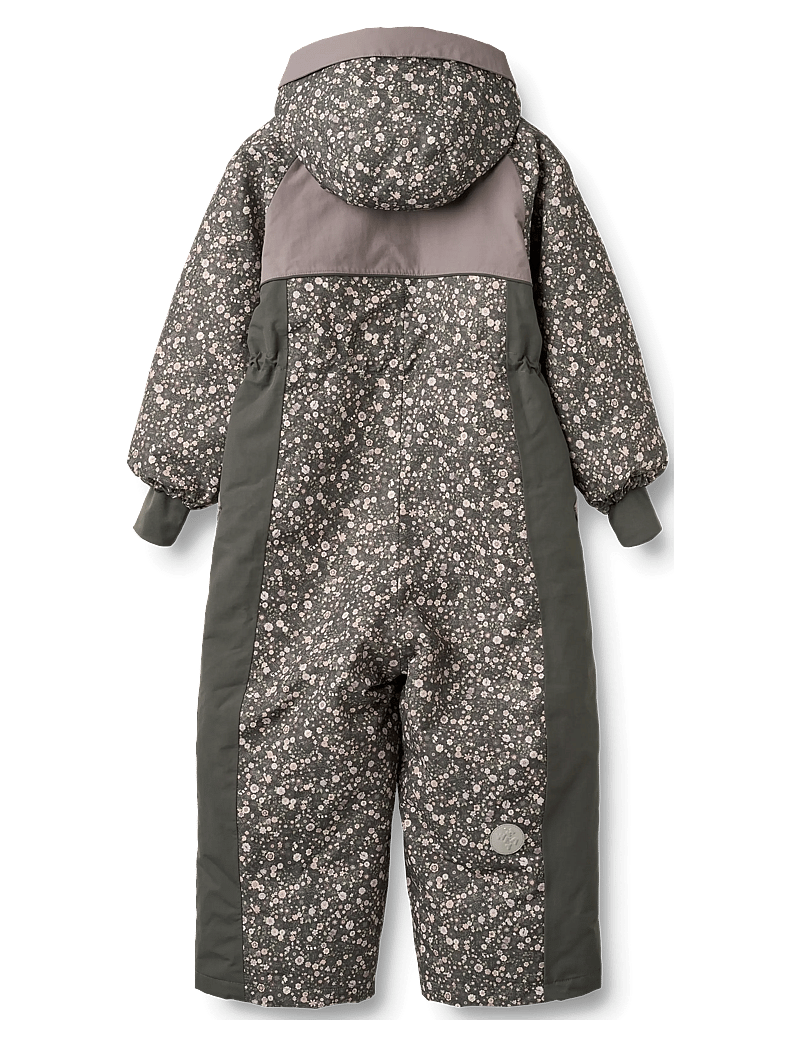 Wheat - Snowsuit Kallo - talvekombinesoon - black sea open flowers - 3