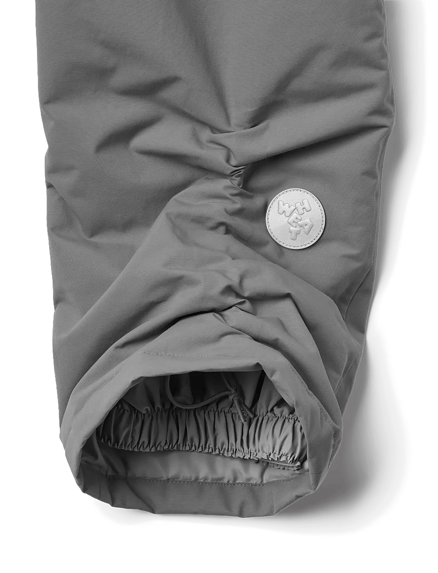 Wheat - Snowsuit Kallo - vinteroveraller - black sea open flowers - 5