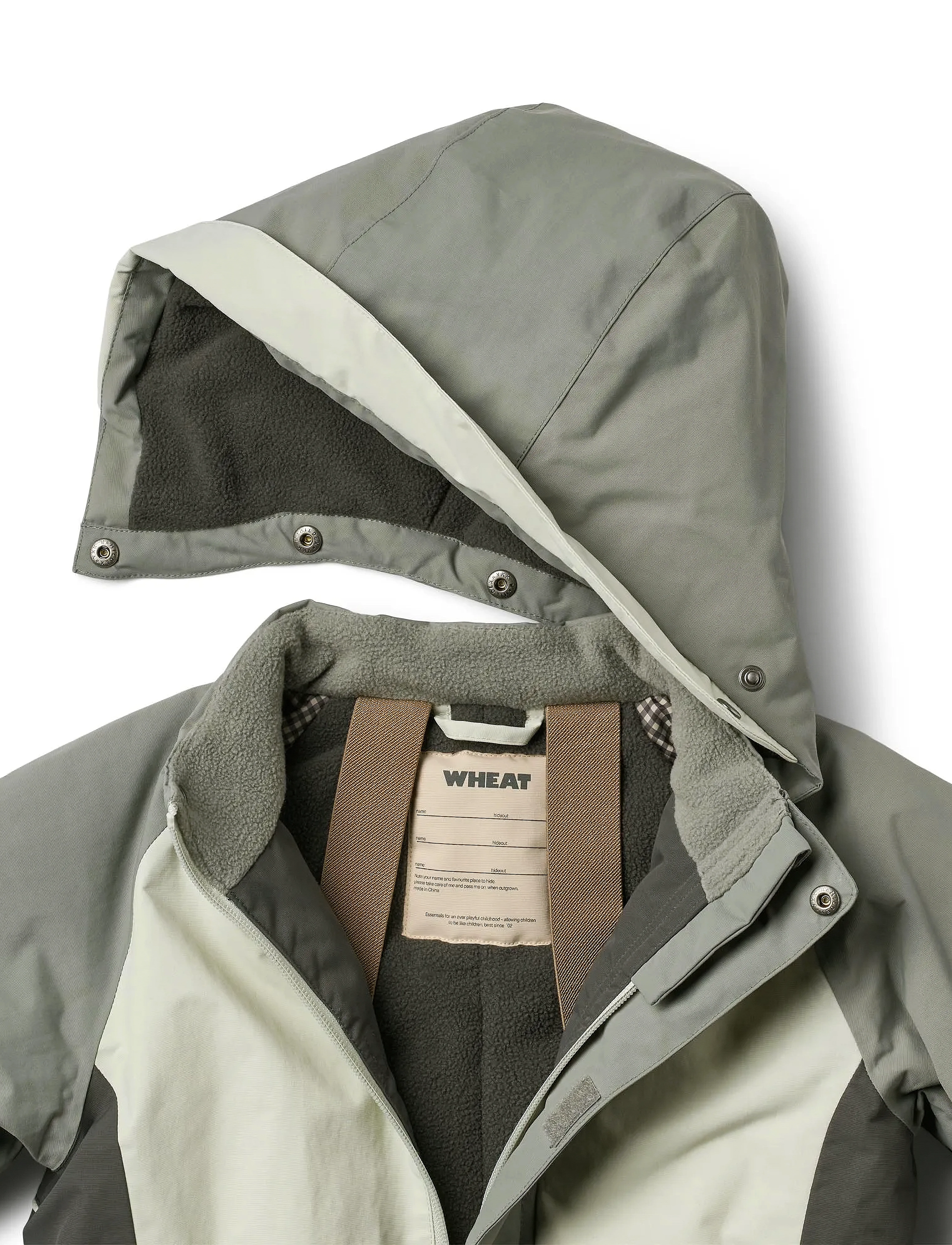 Wheat - Snowsuit Kallo - børn - thunder sky - 2