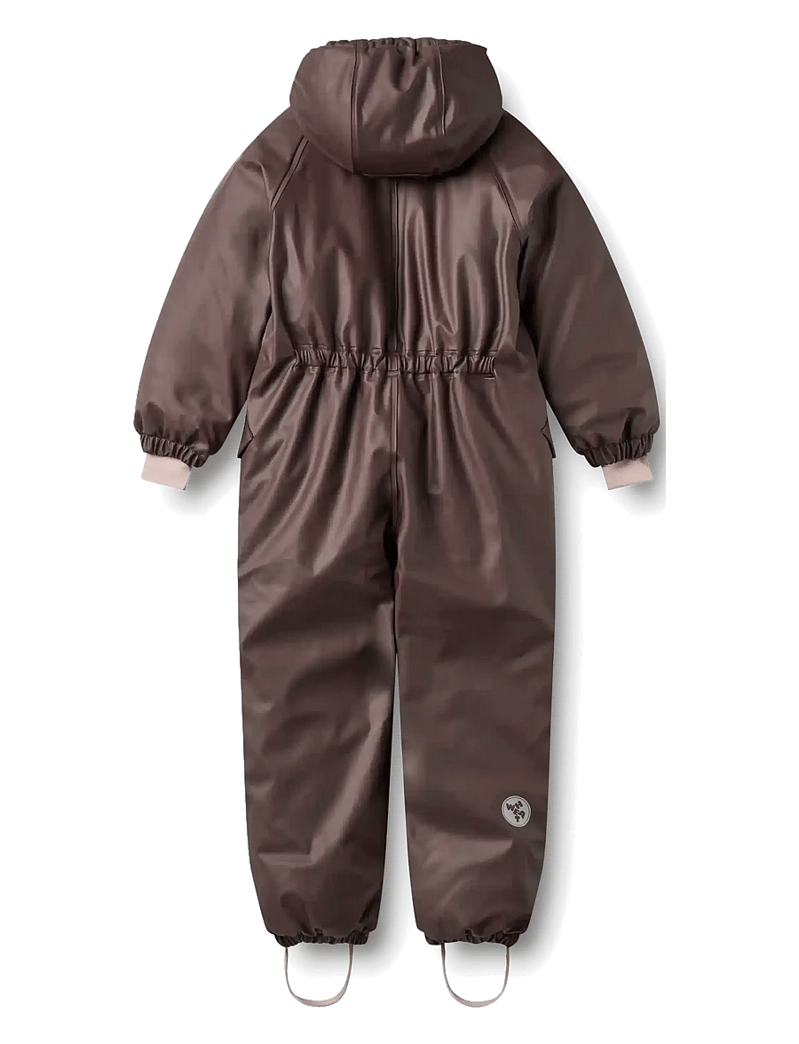 Wheat - Wintersuit Ludo - vinteroveraller - chocolate plum - 1
