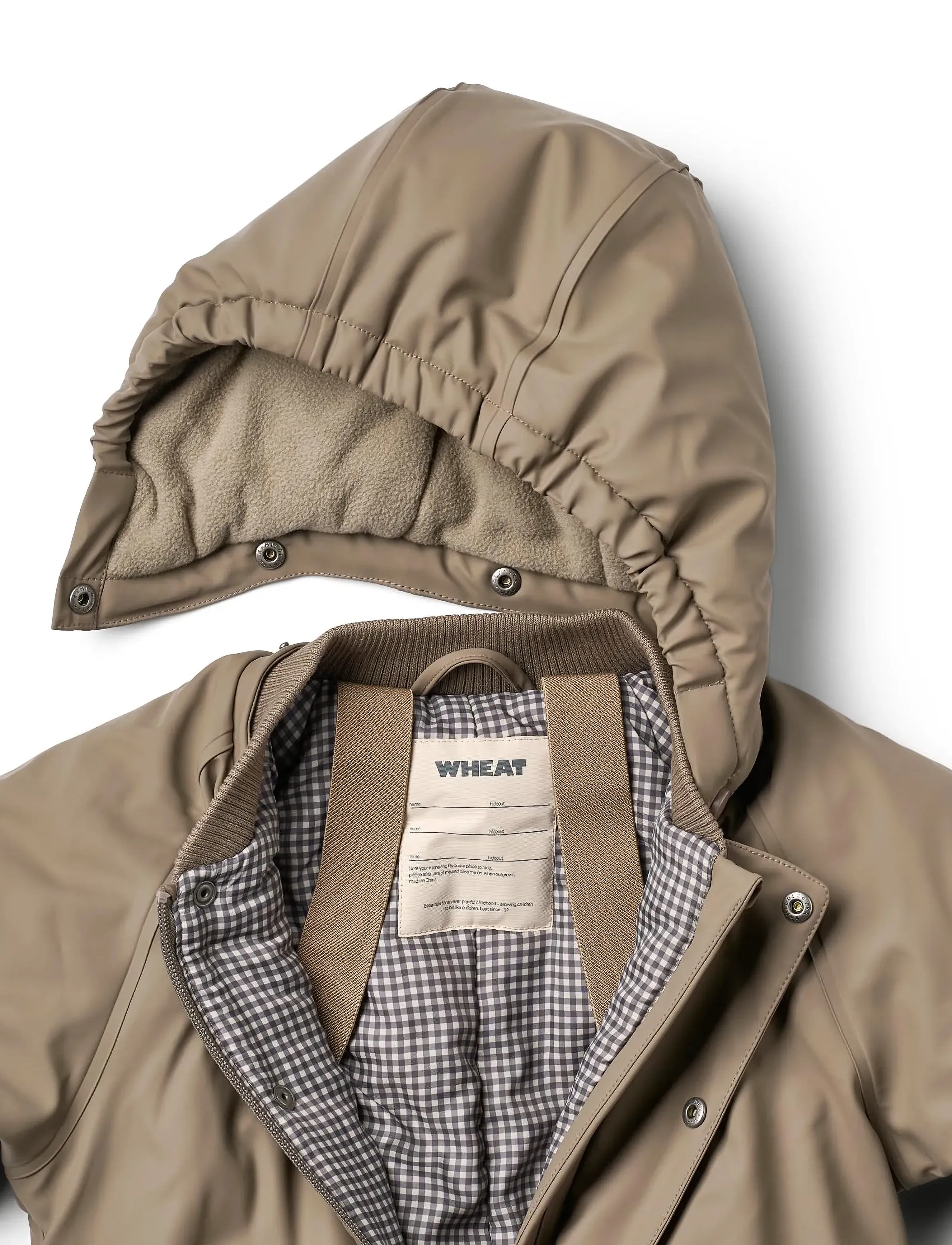 Wheat - Wintersuit Ludo - børn - dry wood - 2