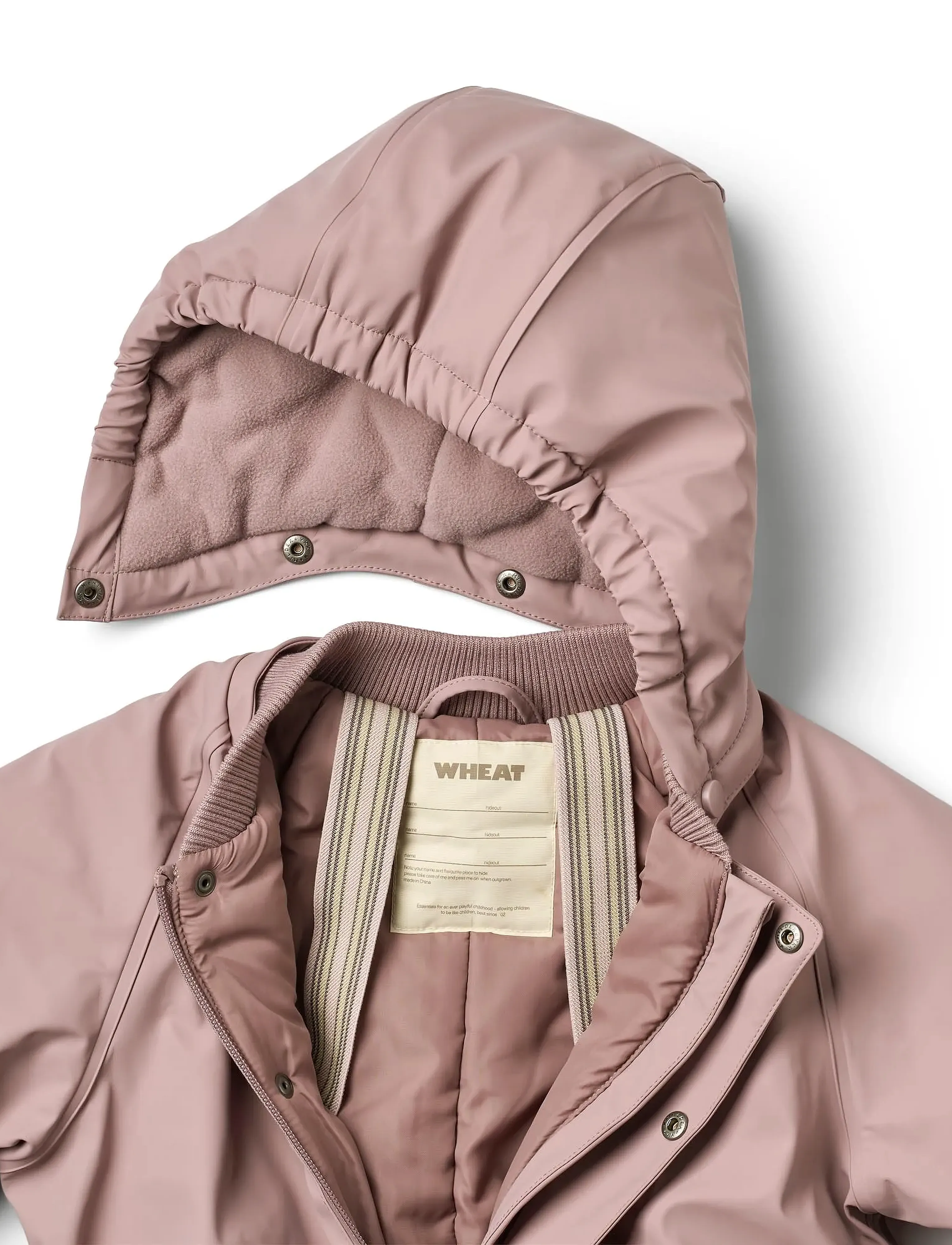 Wheat - Wintersuit Ludo - børn - dusty lavender - 2