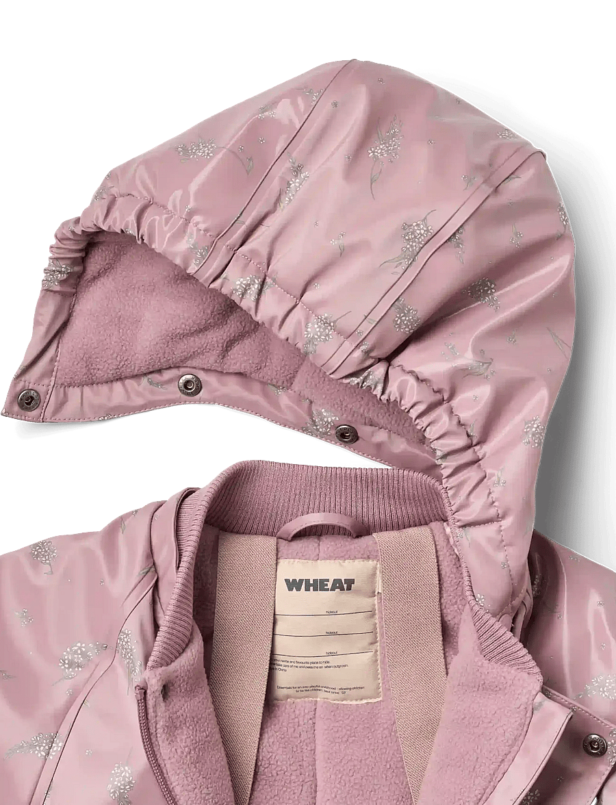 Wheat - Wintersuit Ludo - schneeanzug - lavender flowers - 2
