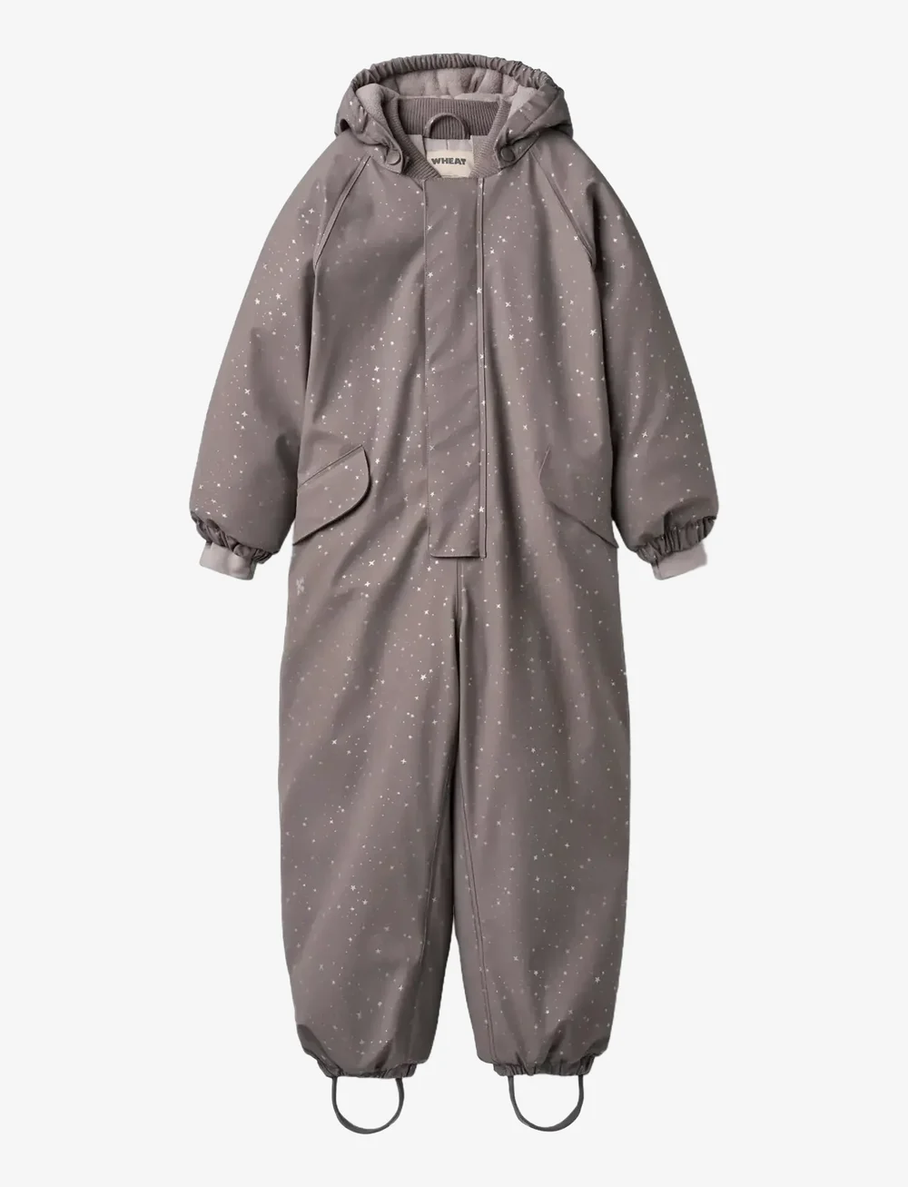 Wheat - Wintersuit Ludo - shop efter alder - purple stone stars - 0