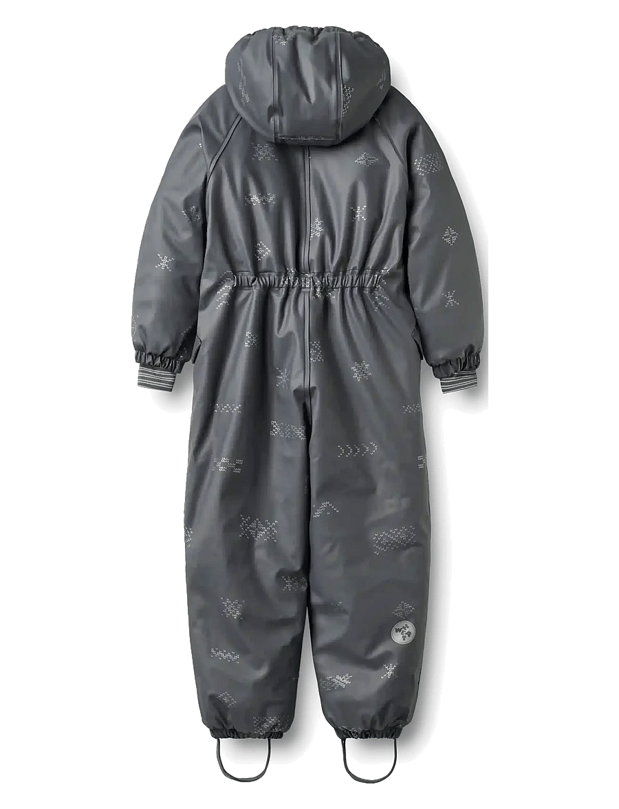 Wheat - Wintersuit Ludo - reflective jacquard - 1
