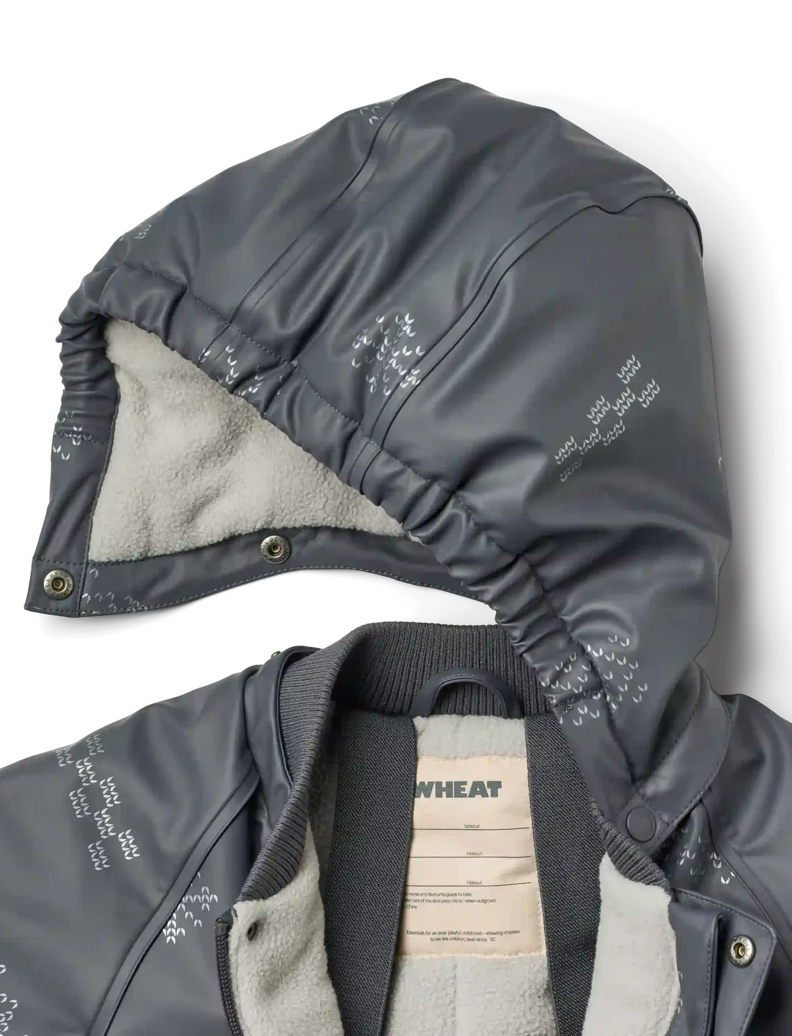 Wheat - Wintersuit Ludo - reflective jacquard - 2