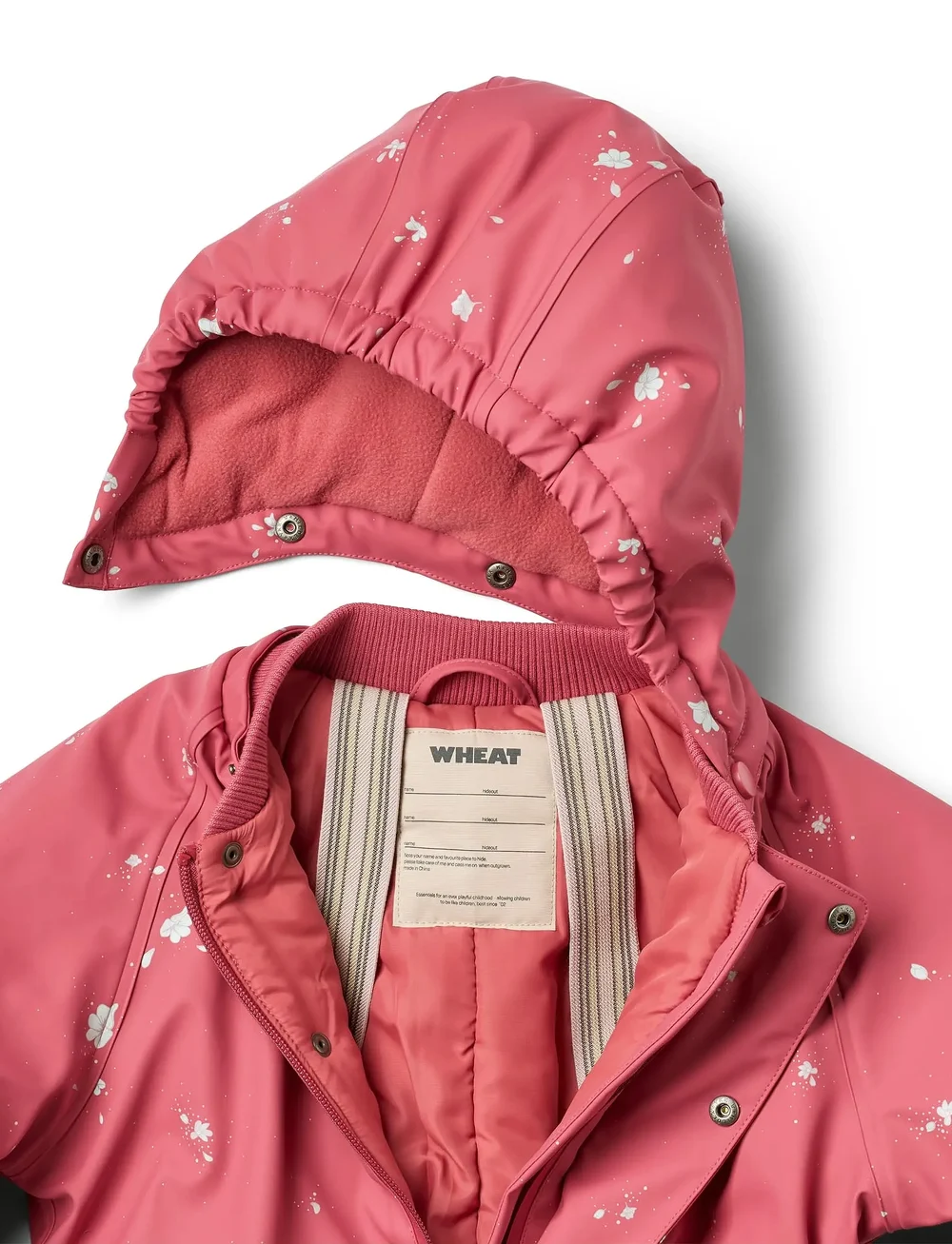 Wheat - Wintersuit Ludo - shop efter alder - floating flowers - 2