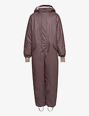 Wheat - Wintersuit Ludo - softshell-coveralls - eggplant - 0