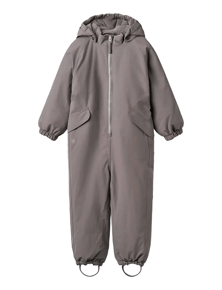 Wheat - Snowsuit Laffa - vinteroveraller - purple stone - 0