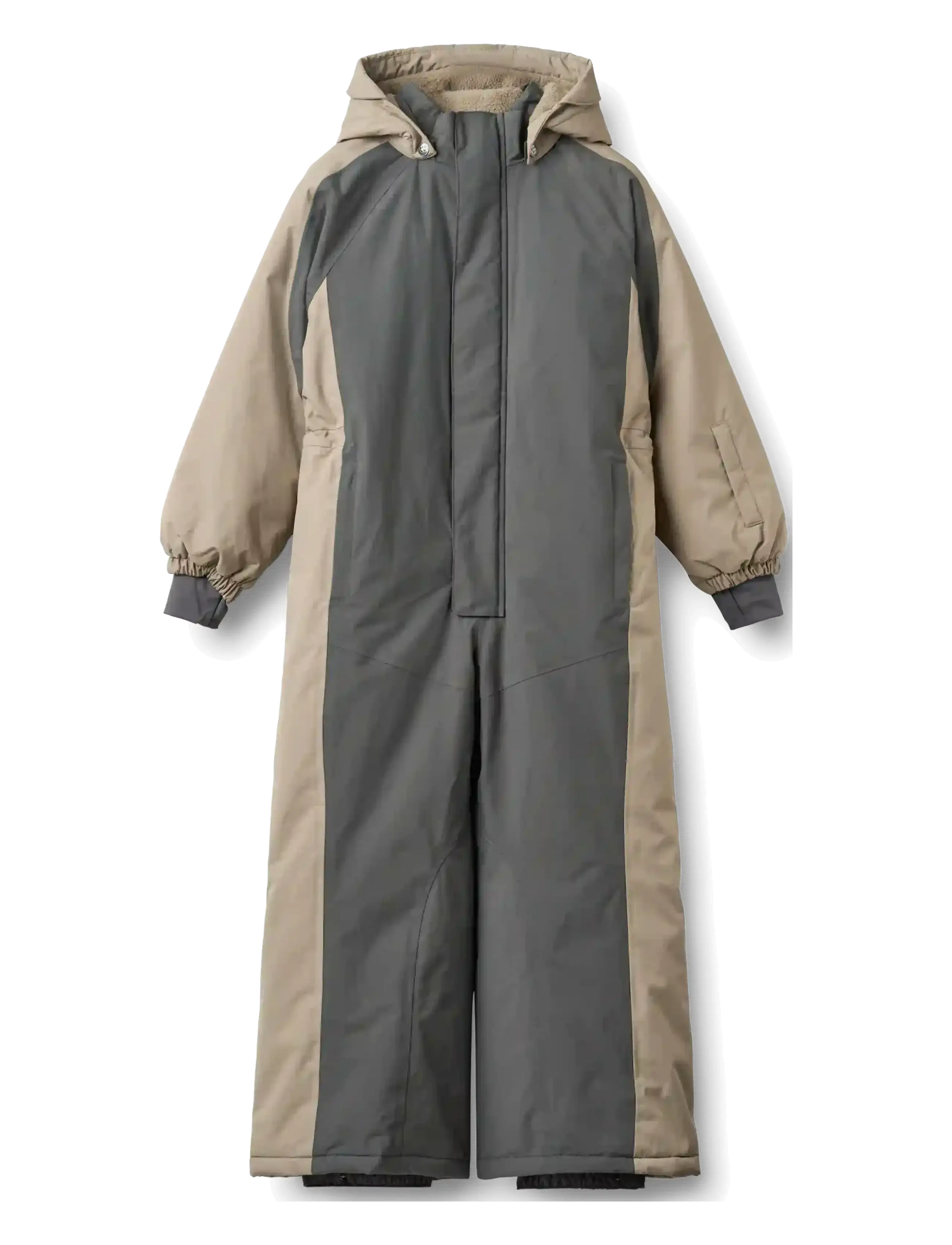 Wheat Ski Suit Melte - Schneeanzug - DARK SHADOW / grey